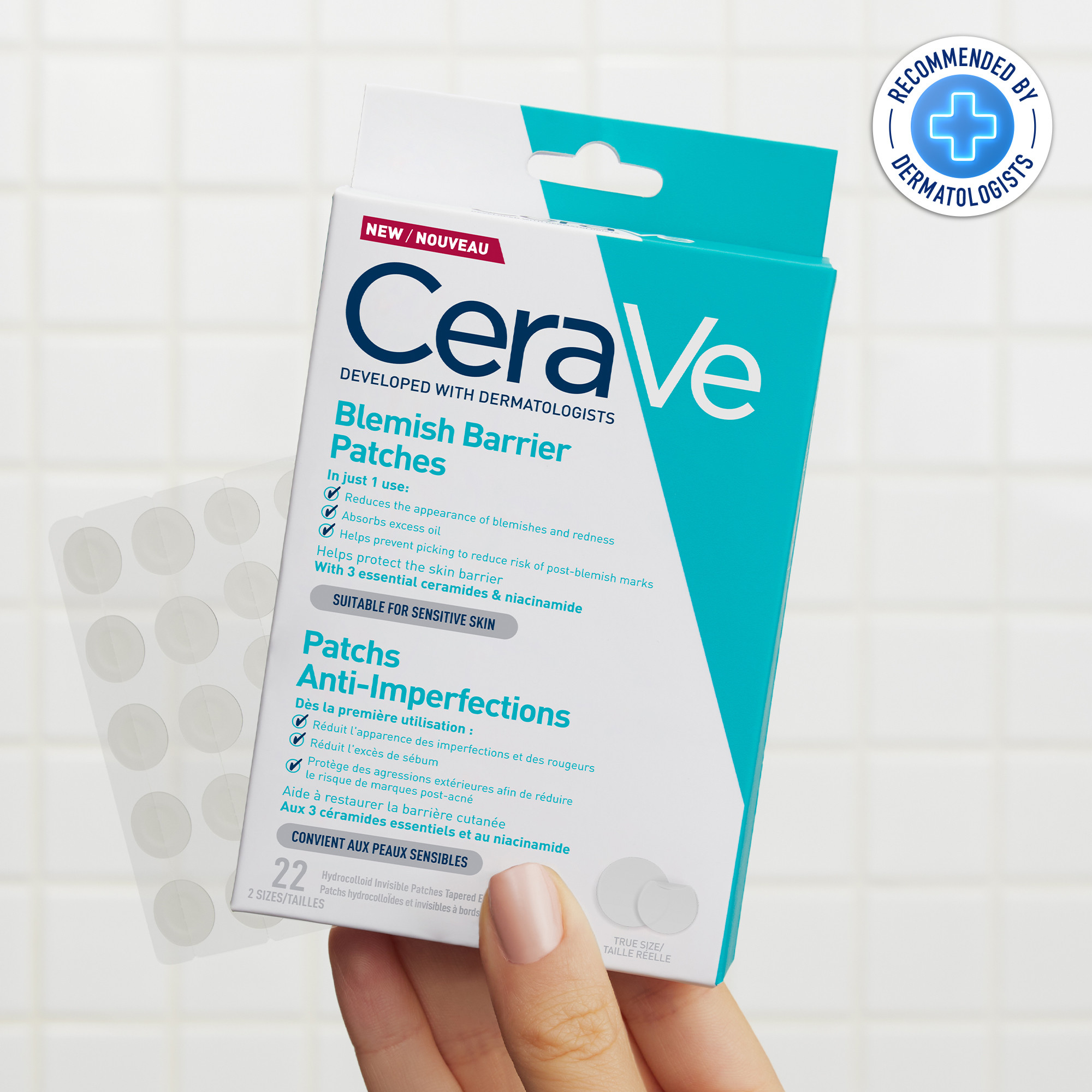 CeraVe Blemish Barrier Patches 22 patches - Image 7