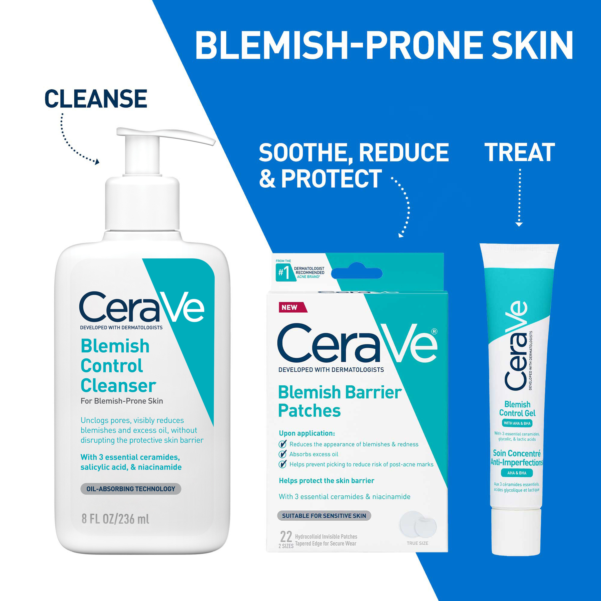 CeraVe Blemish Control Cleanser 473ml - Image 7