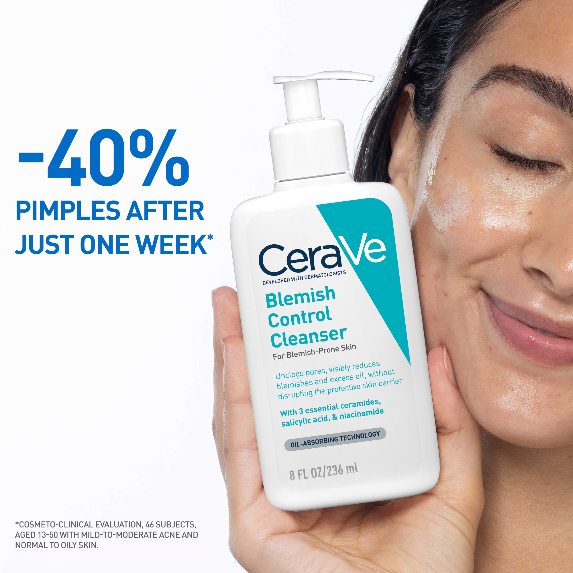 CeraVe Blemish Control Cleanser 473ml - Image 5