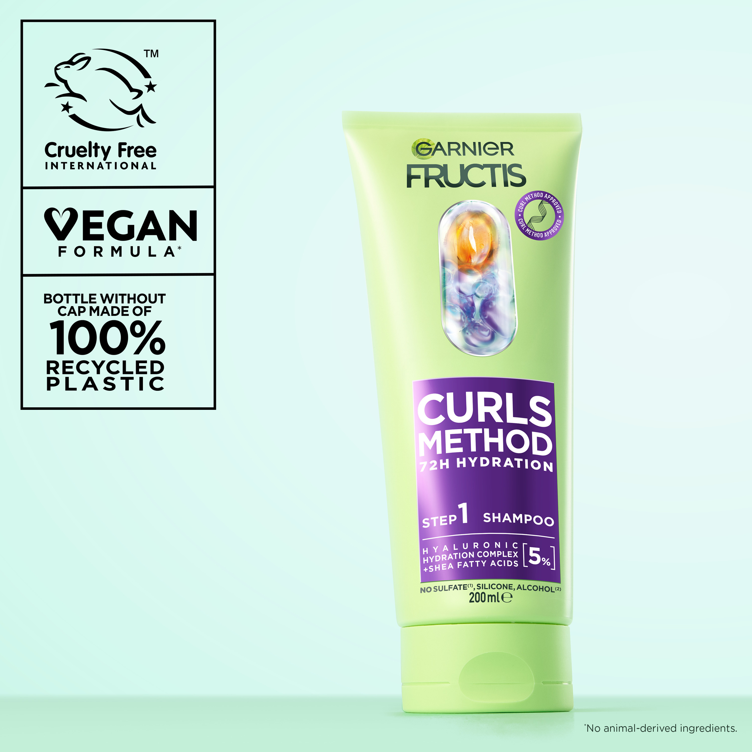 Garnier Fructis Curls Method Shampoo 200ml - Image 6