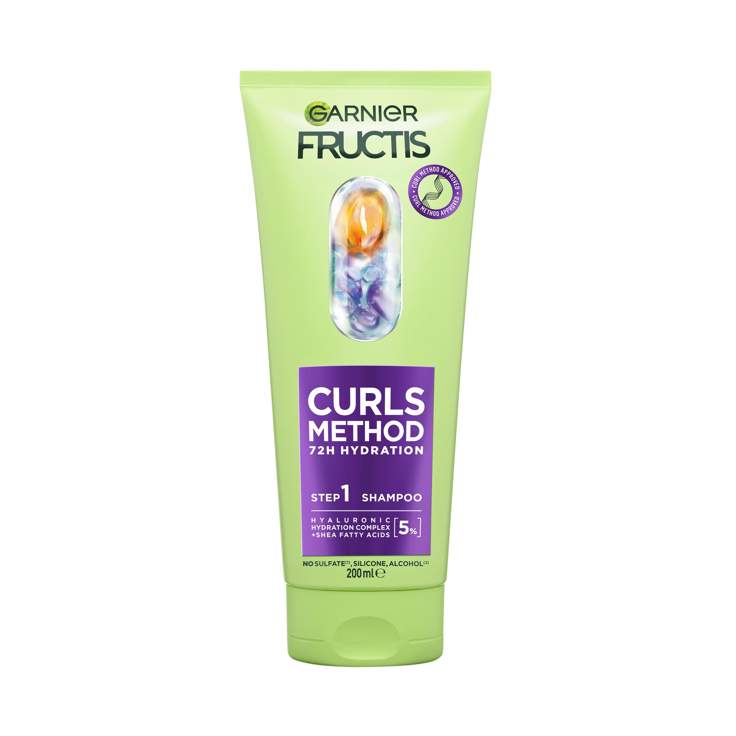 Garnier Fructis Curls Method Shampoo 200ml - Image 1
