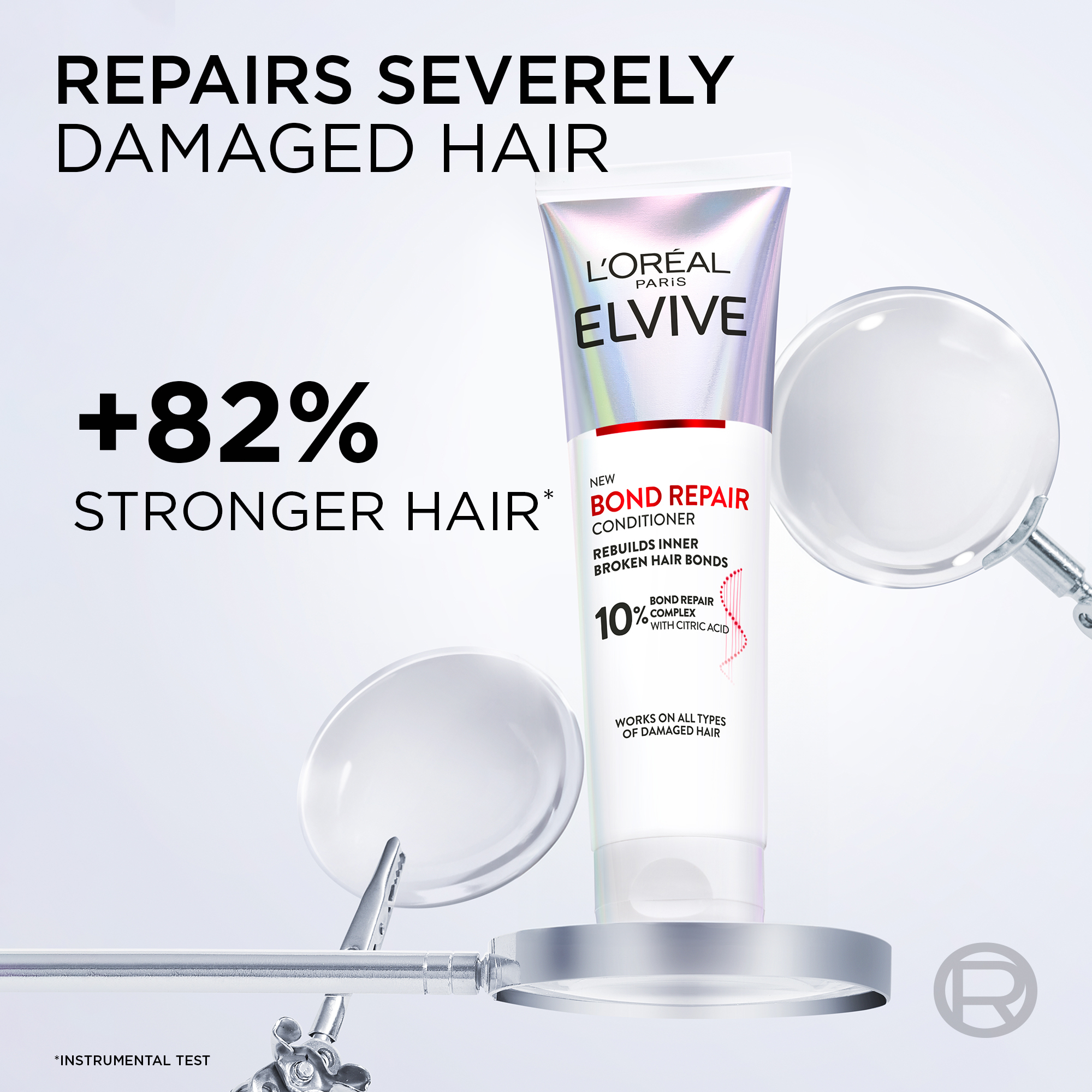L'Oreal Paris Elvive Bond Repair Conditioner 150ml - Image 3