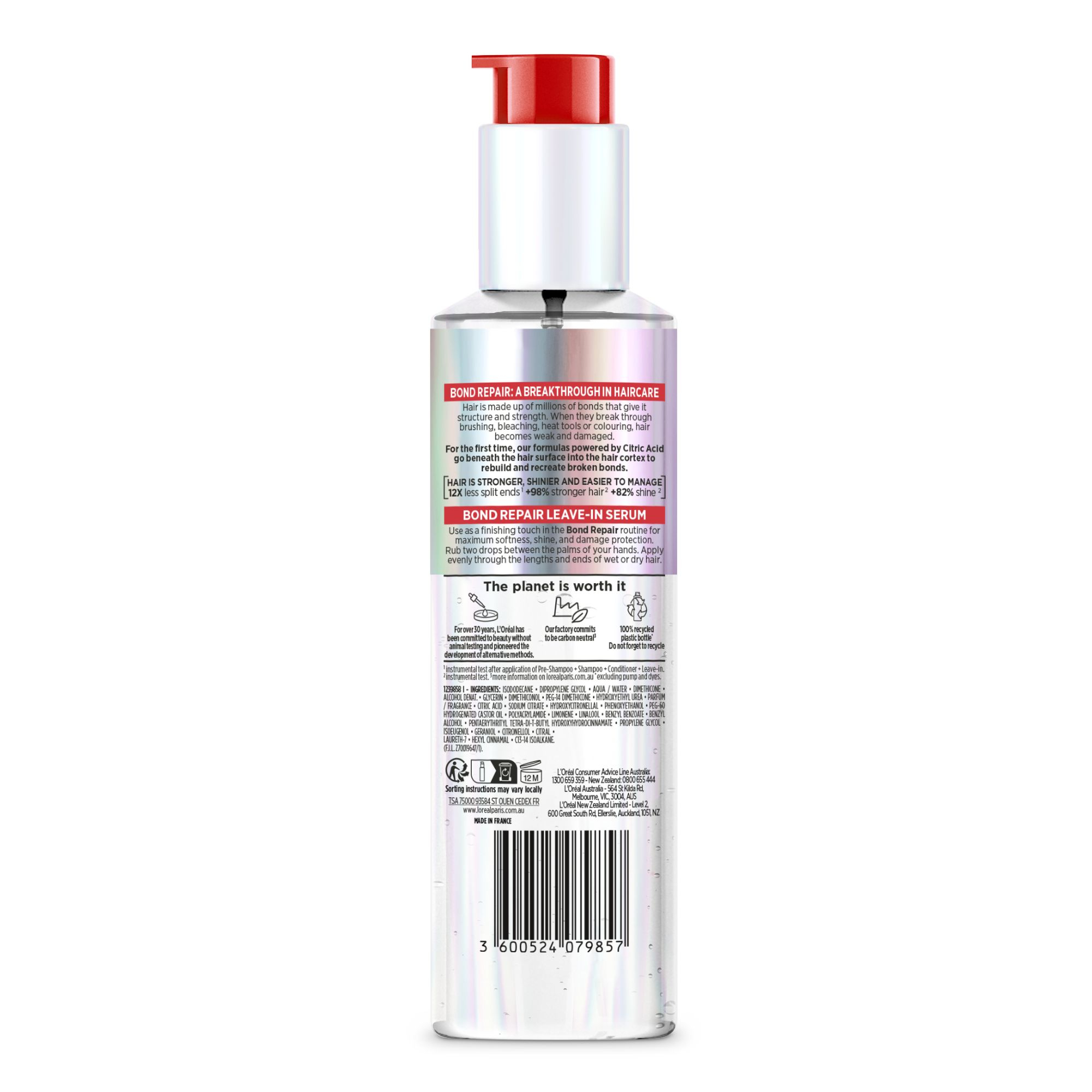 L'Oreal Paris Elvive Bond Repair Leave-In-Serum 150ml - Image 2