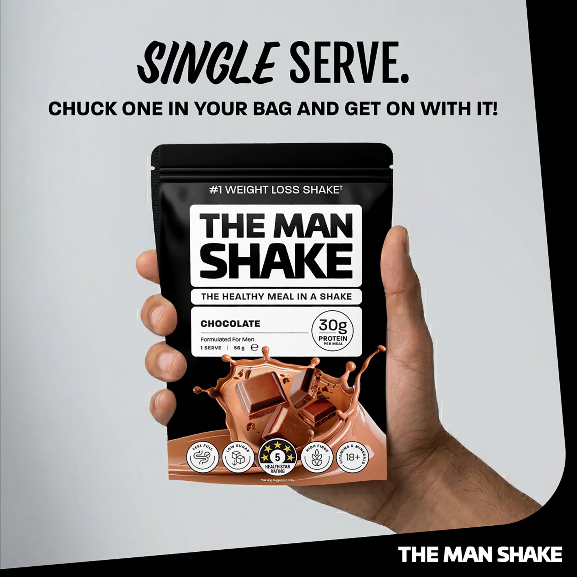 The Man Shake Meal Replacement Favourites Variety Pack 8 pack - Image 5