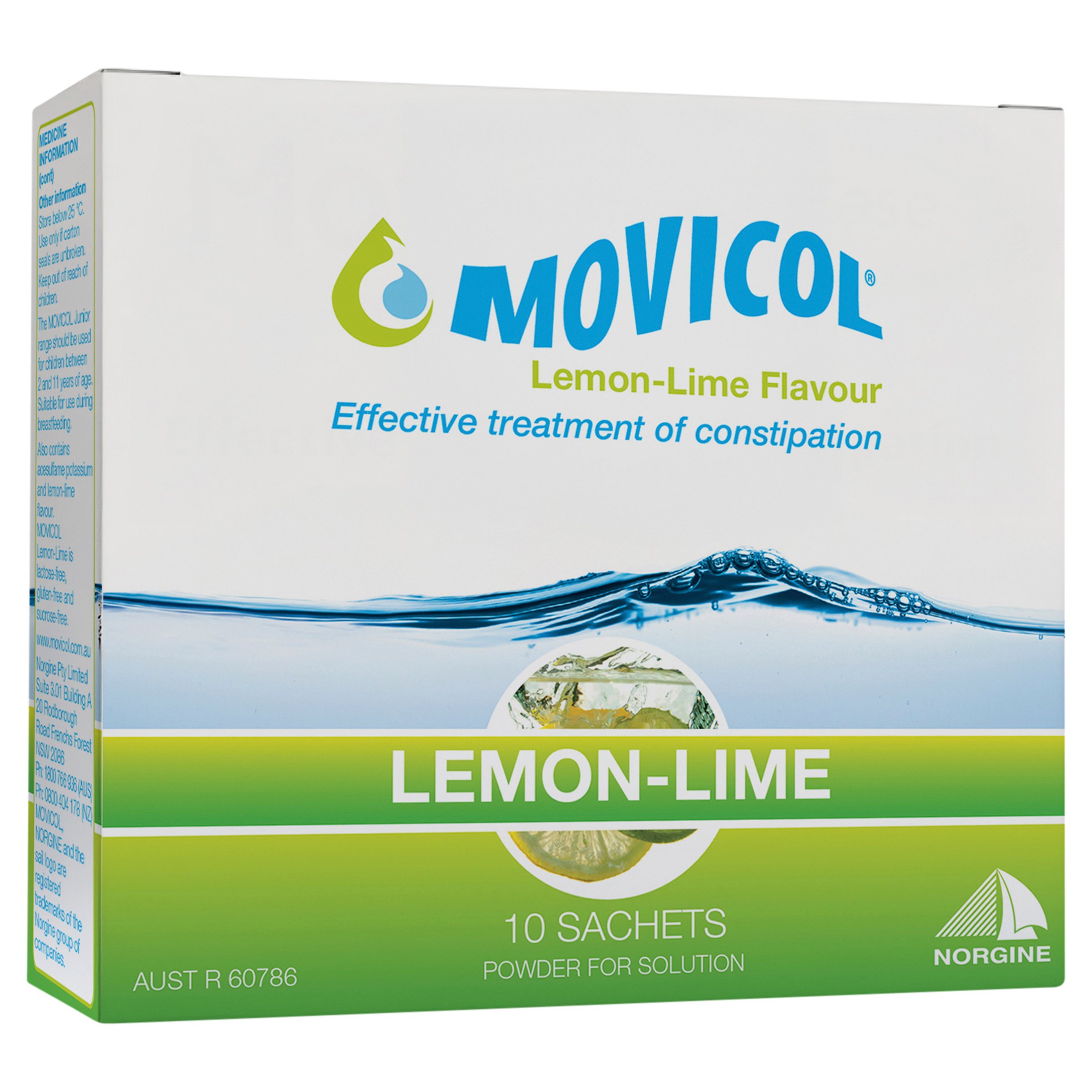 MOVICOL Lemon Lime 10 sachets - Image 9