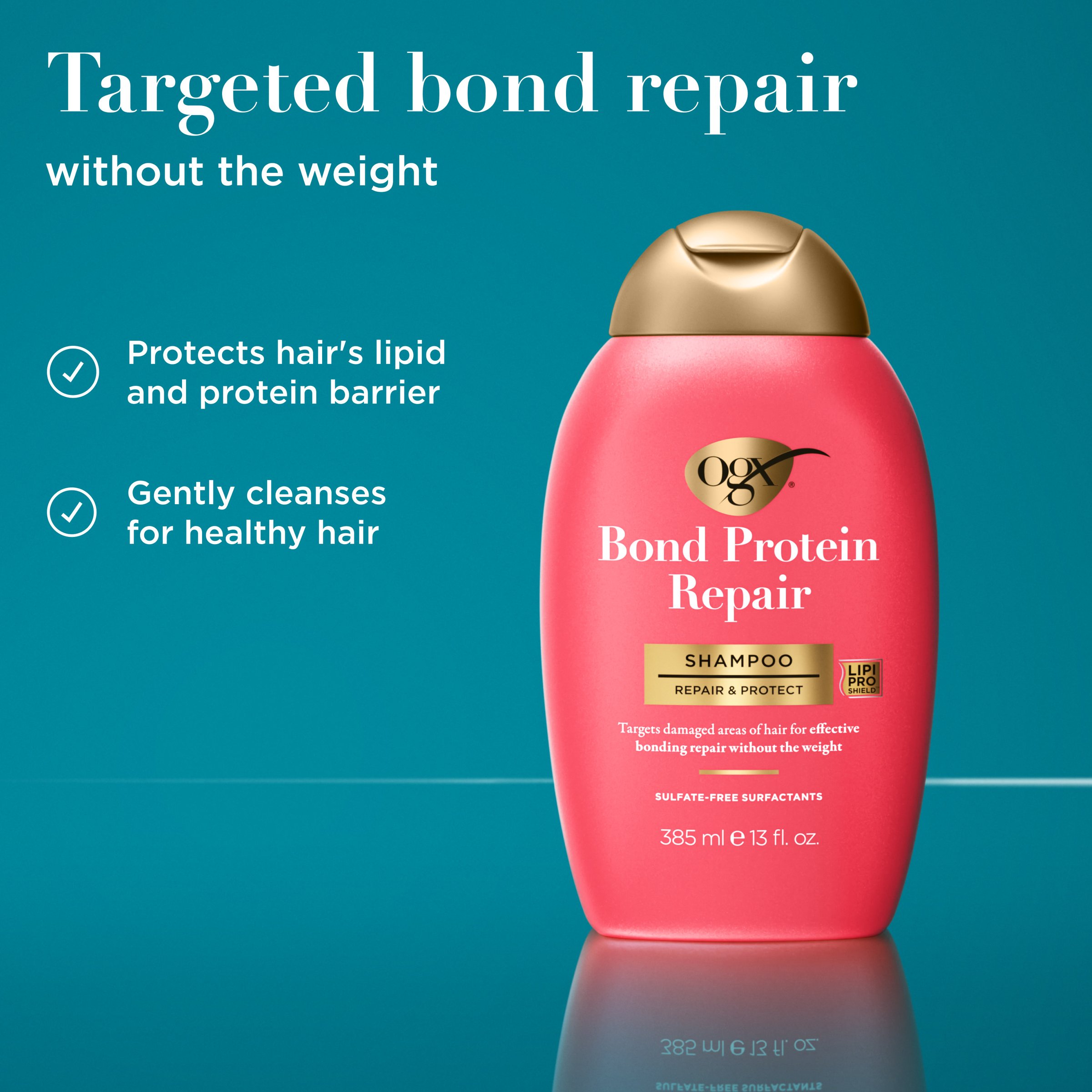 Ogx Bond Protein Repair Shampoo 385ml - Image 7