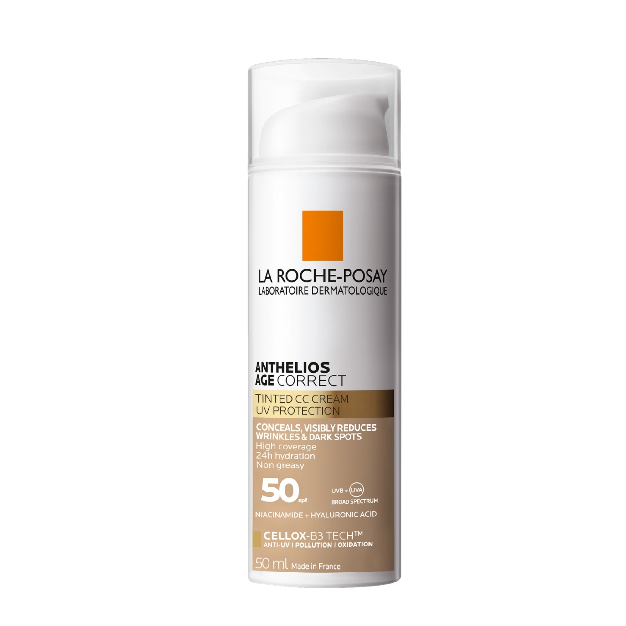 La Roche-Posay Anthelios Age Correct Tinted SPF50+ 50ml - Image 1