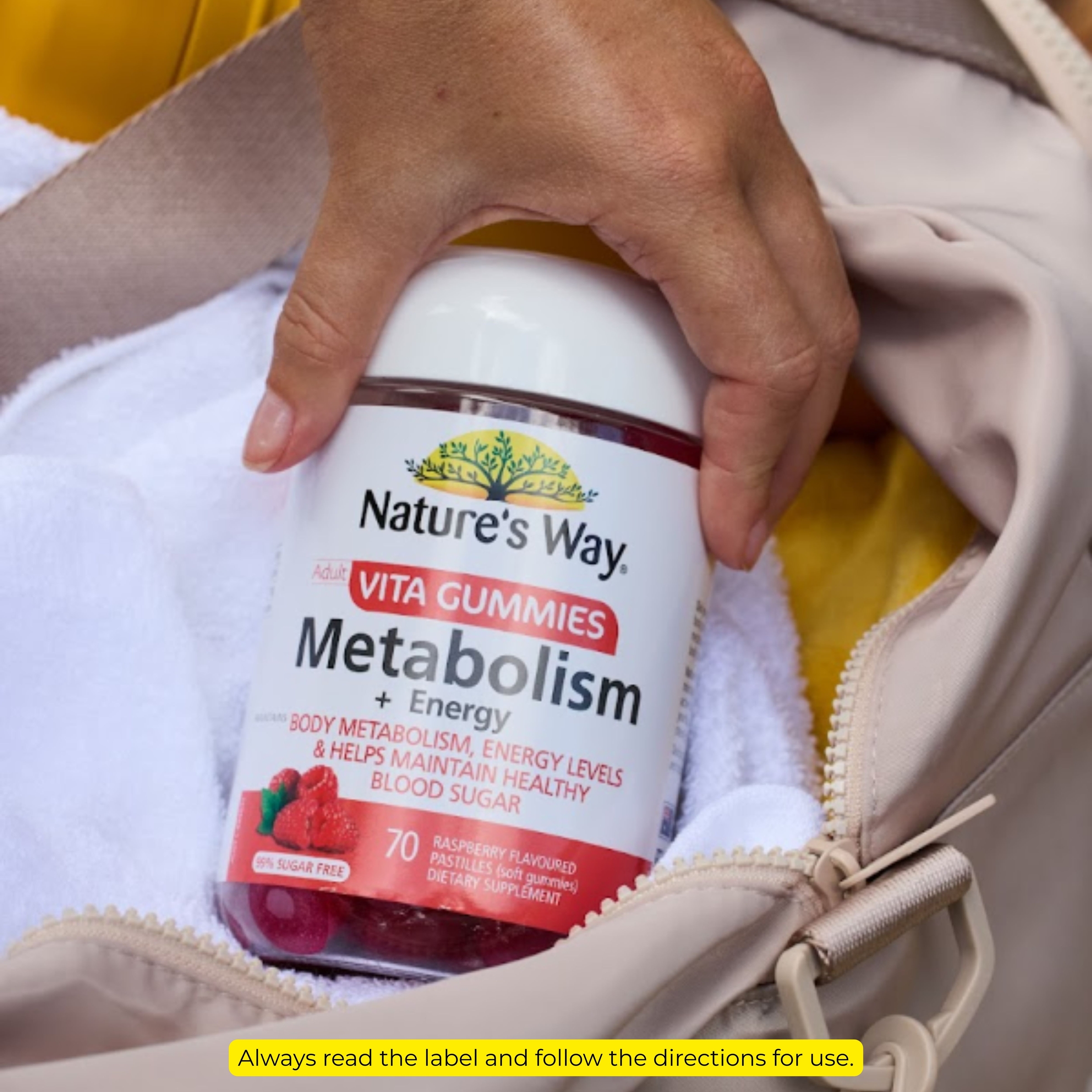 Nature's Way Adult Vita Gummies Metabolism+Energy 70 pastilles - Image 5