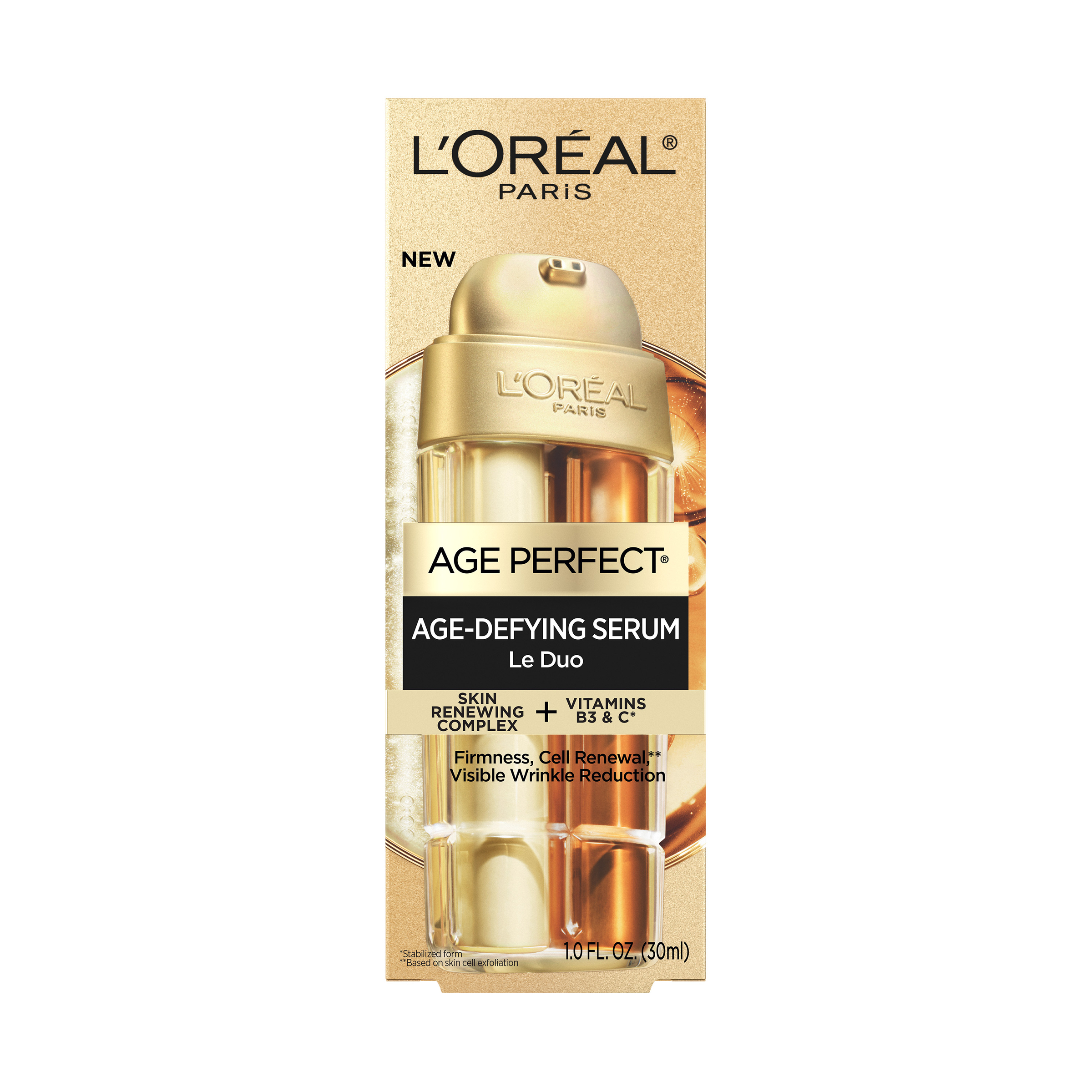 L'Oreal Paris Age Perfect Le Duo Cell Renewal Serum 30ml - Image 2