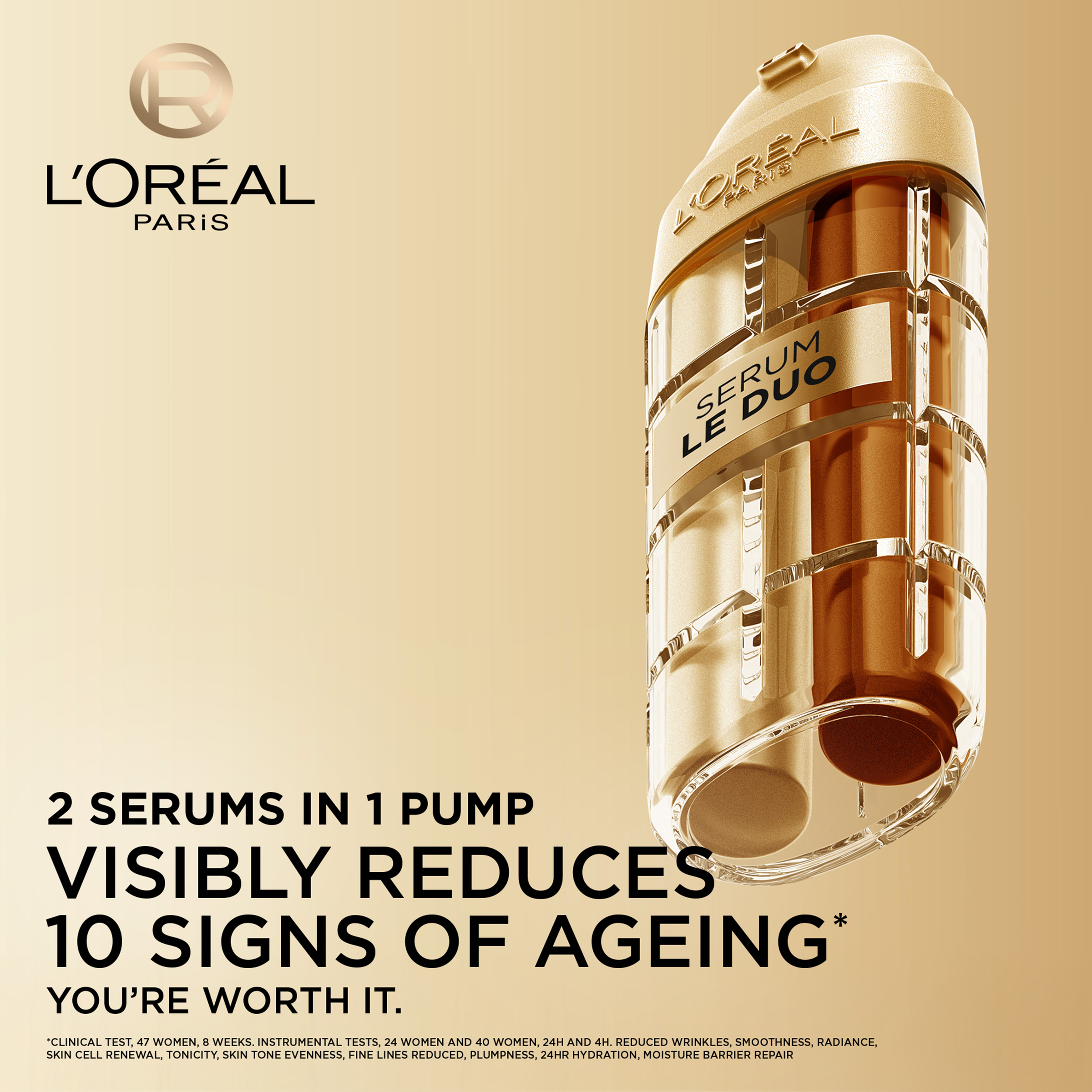 L'Oreal Paris Age Perfect Le Duo Cell Renewal Serum 30ml - Image 4