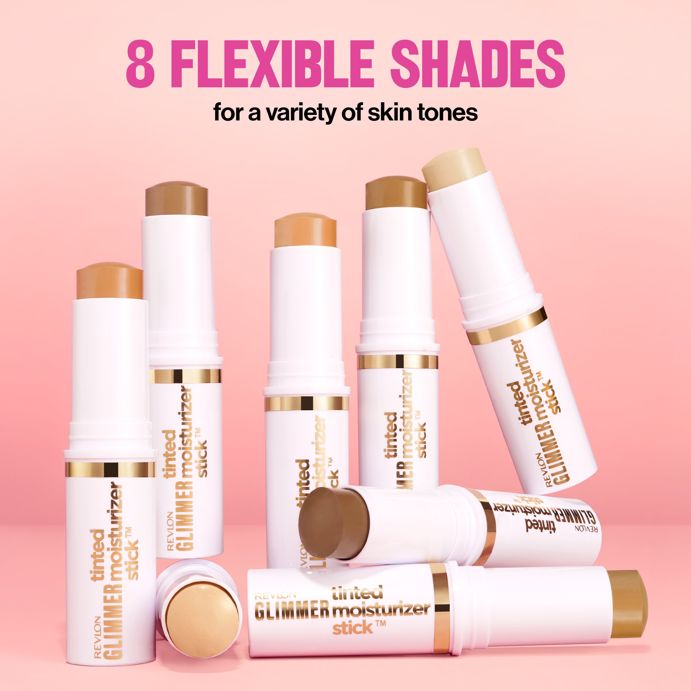 Revlon Glimmer Tinted Moisturiser Stick 160 8.9g - Image 3