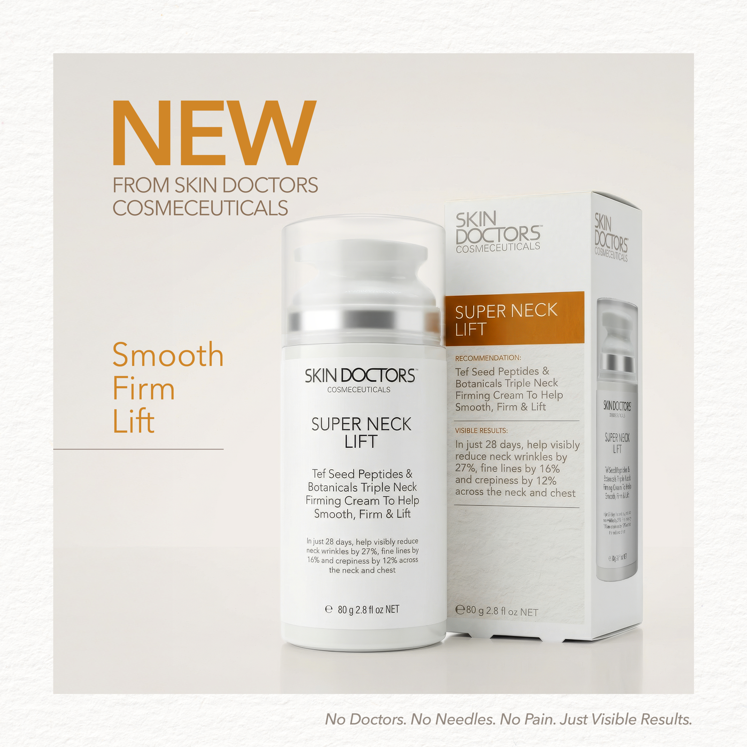 Skin Doctors Cosmeceuticals Super Neck Lift 80g - Image 3