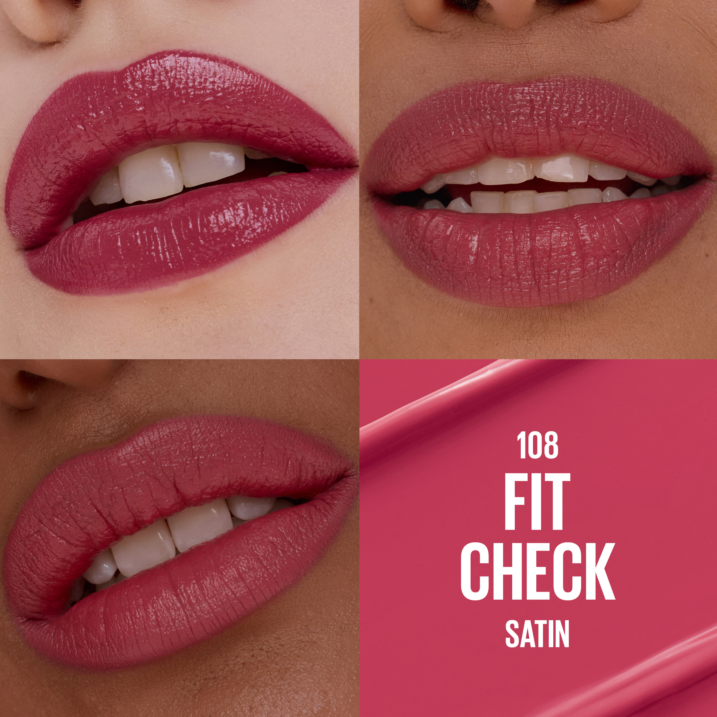 Maybelline Serum Lipstick 108 Fit Check 1 each - Image 5