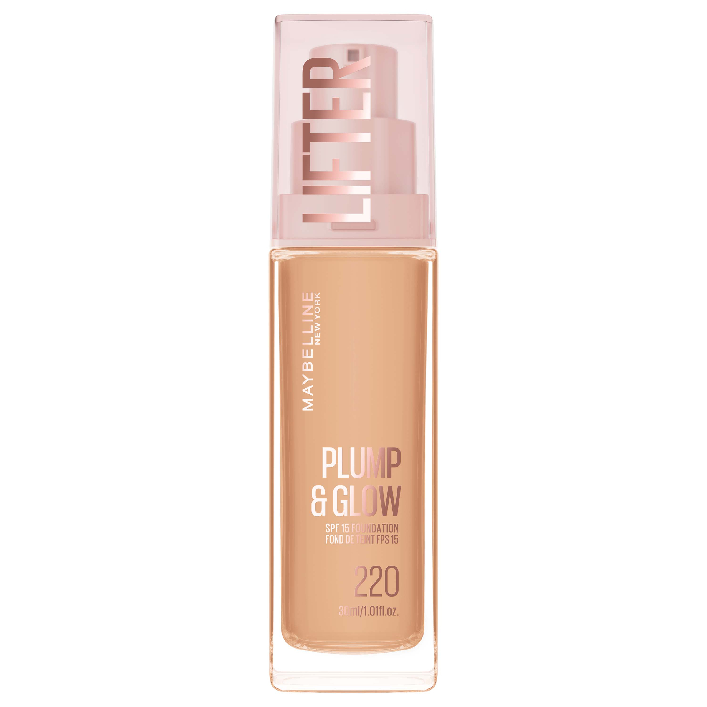 Maybelline Lifter Plump & Glow Foundation 220 1 each - Image 1