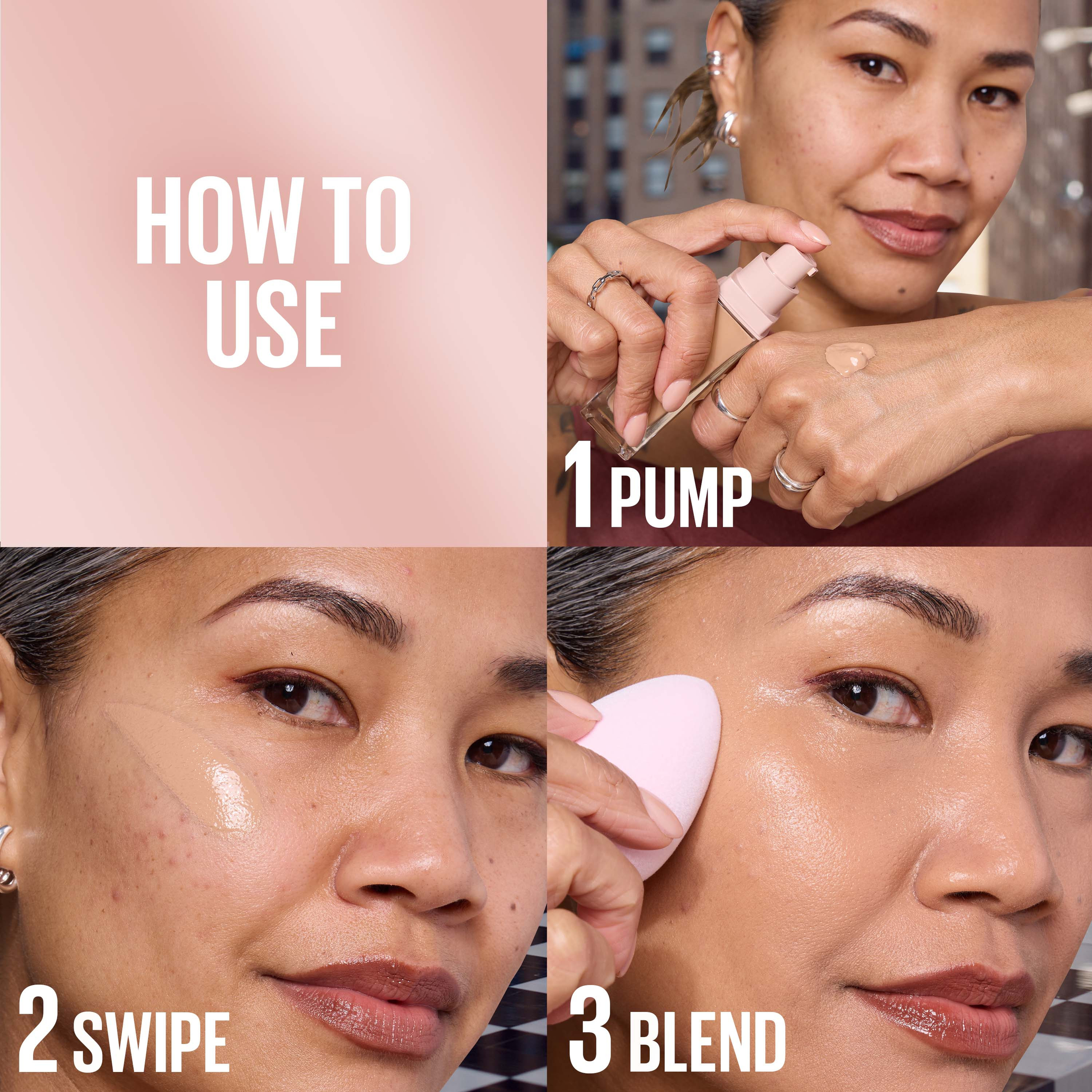 Maybelline Lifter Plump & Glow Foundation 368 1 each - Image 8