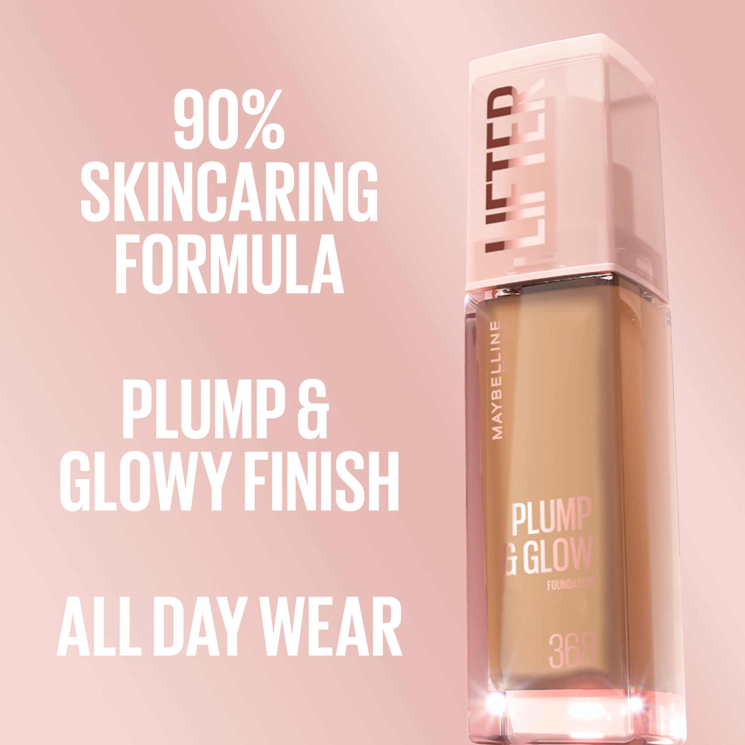 Maybelline Lifter Plump & Glow Foundation 368 1 each - Image 7