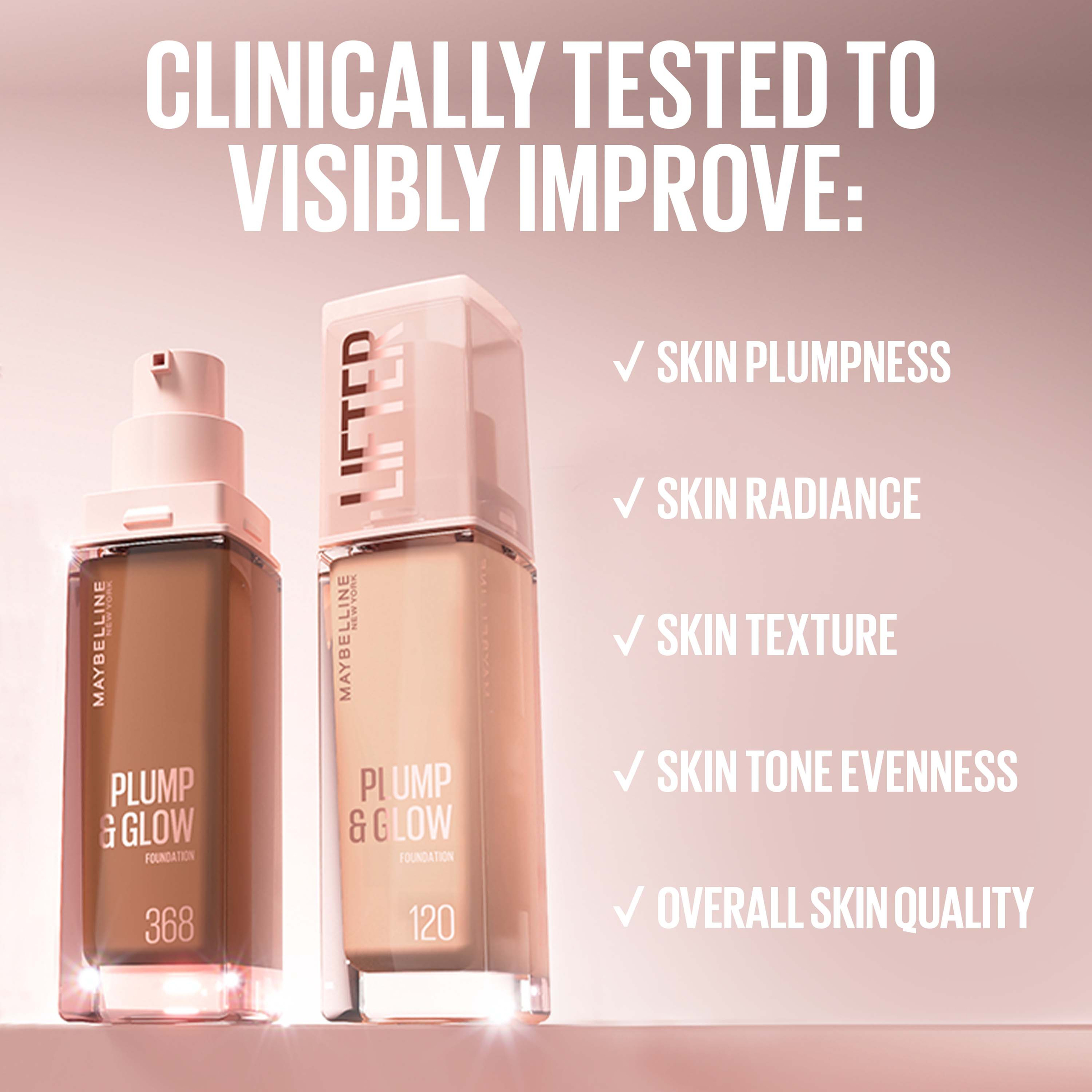 Maybelline Lifter Plump & Glow Foundation 368 1 each - Image 10
