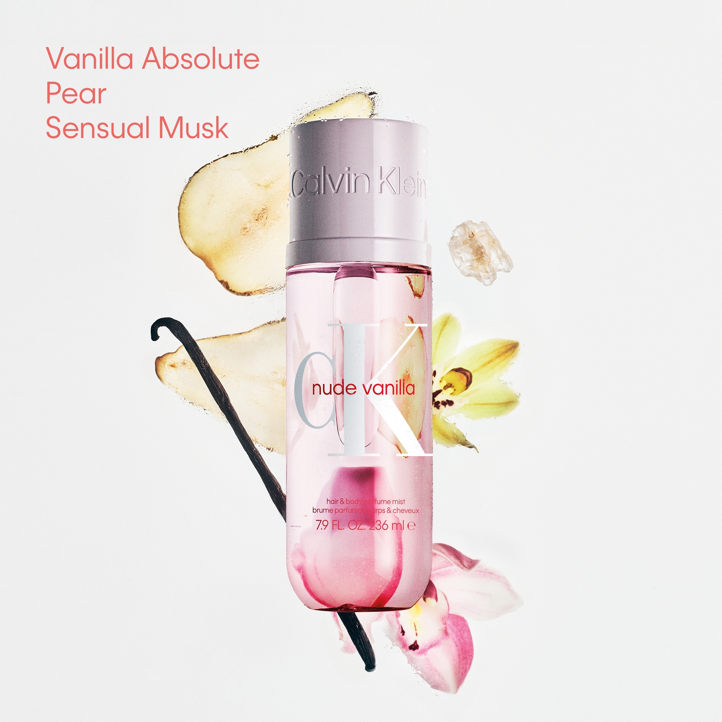 Calvin Klein Nude Vanilla Perfume Mist 236ml - Image 2