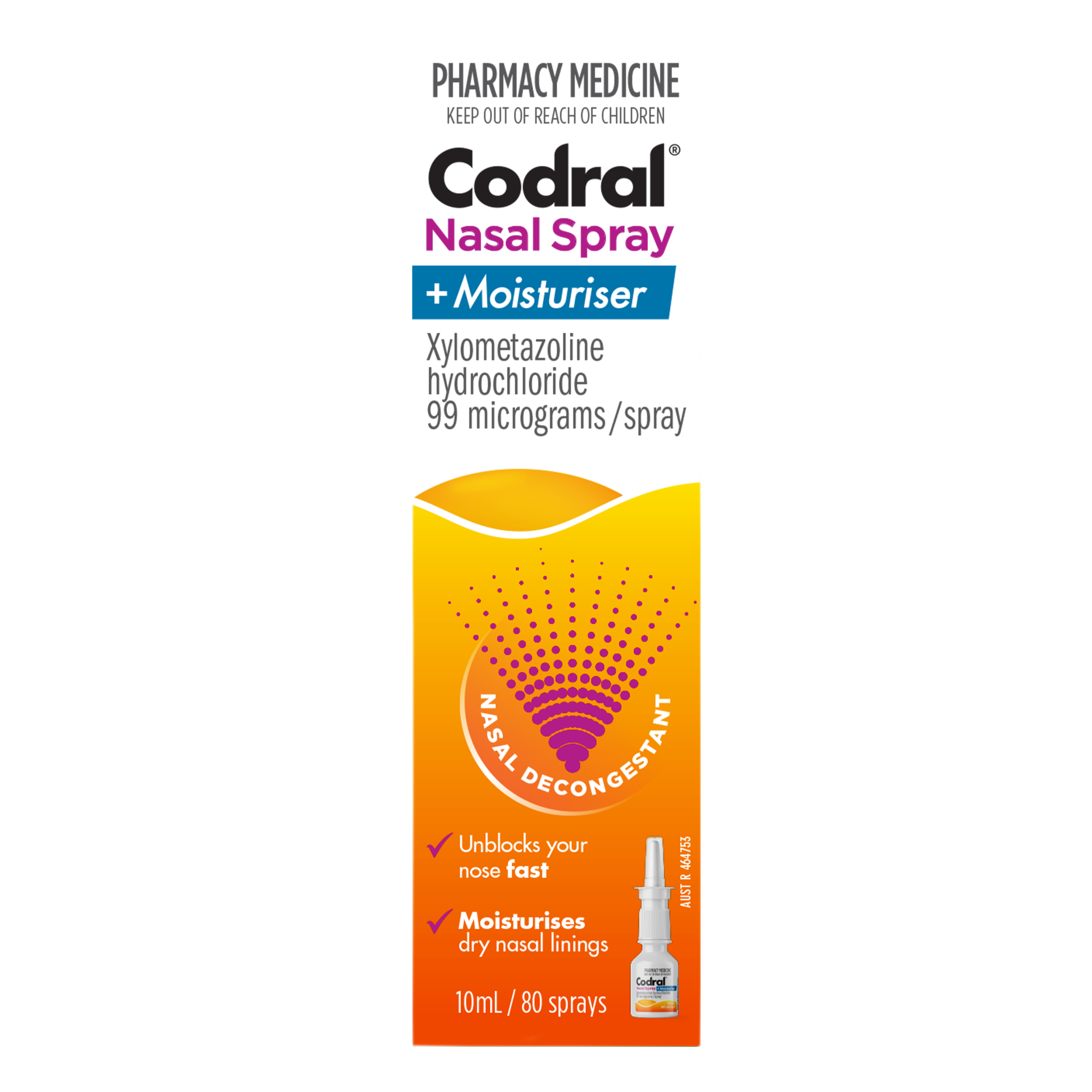 Codral Nasal Spray Xylo 10ml - Image 1