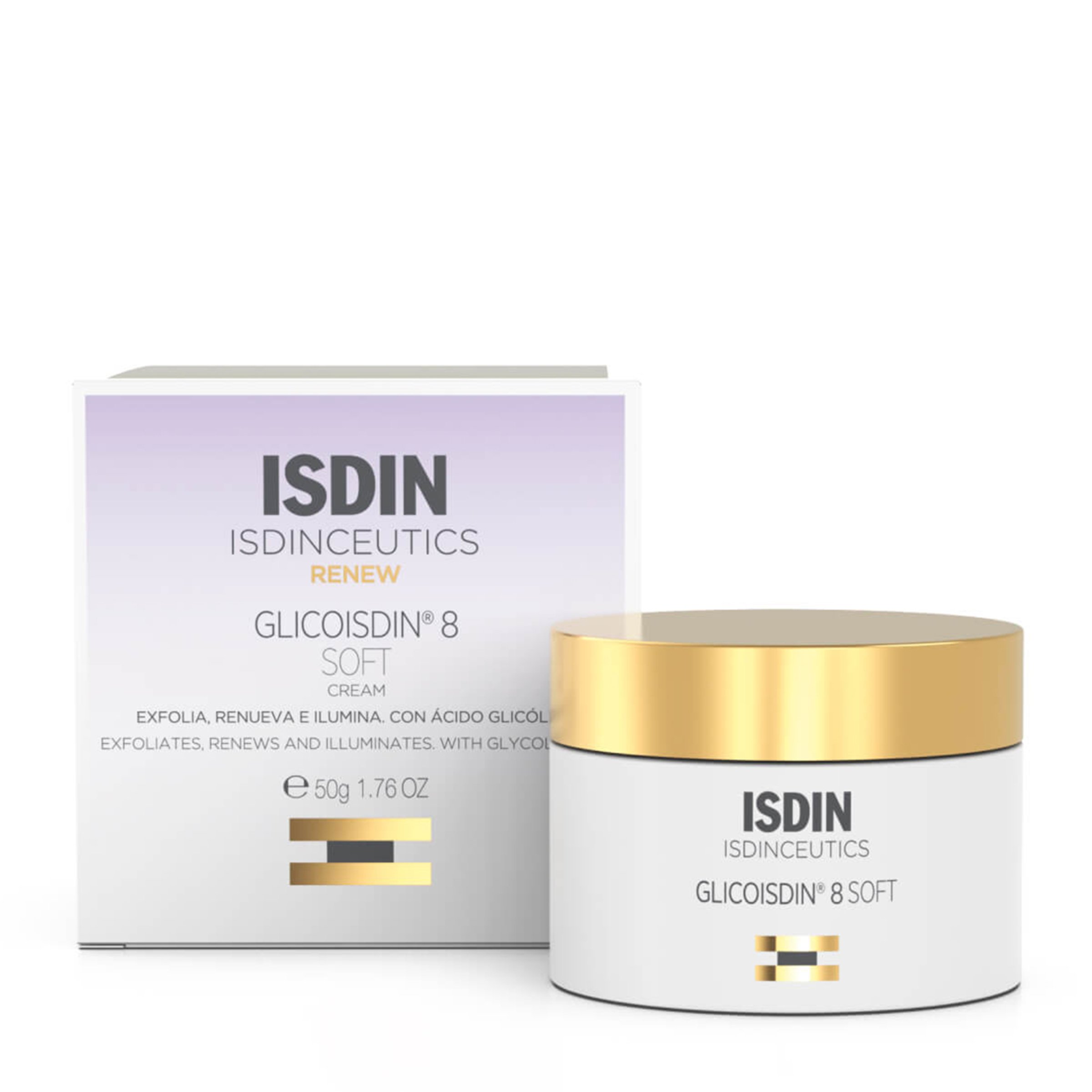 ISDIN Isdinceutics Glicoisdin 8 Soft Exfoliating Cream 50g - Image 1