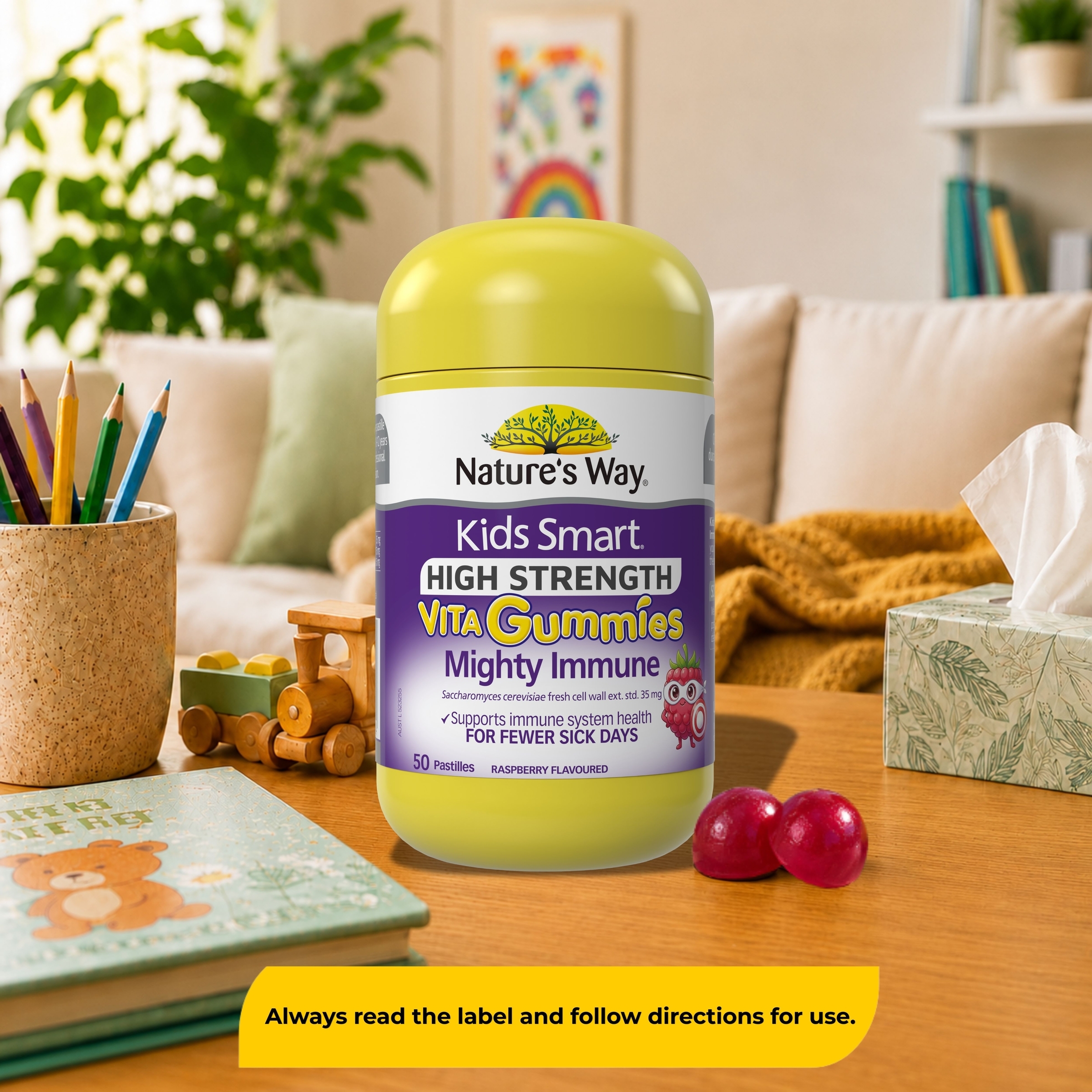 Nature's Way KSVG Mighty Immune 50 pastilles - Image 4