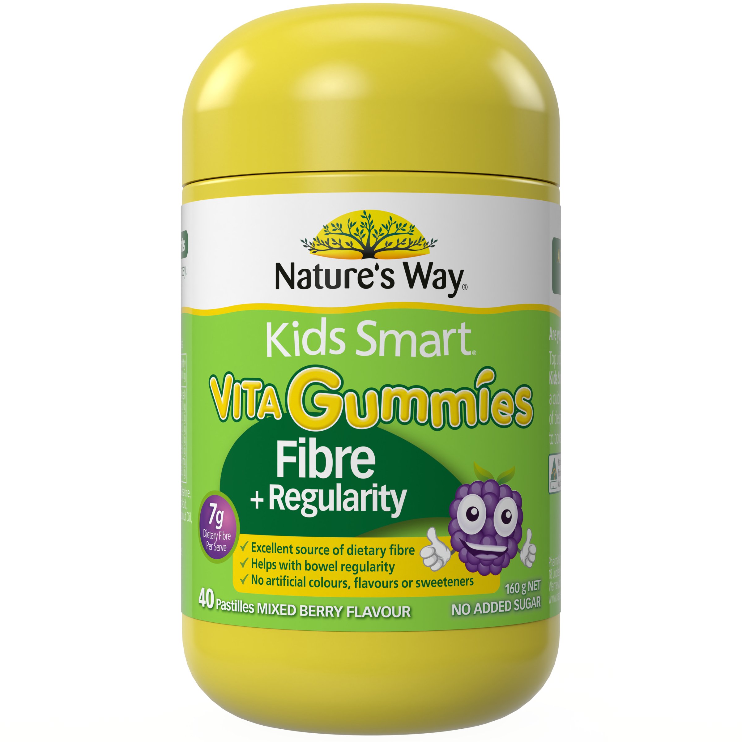 Nature's Way KSVG Fibre + Regularity 40 pastilles - Image 1