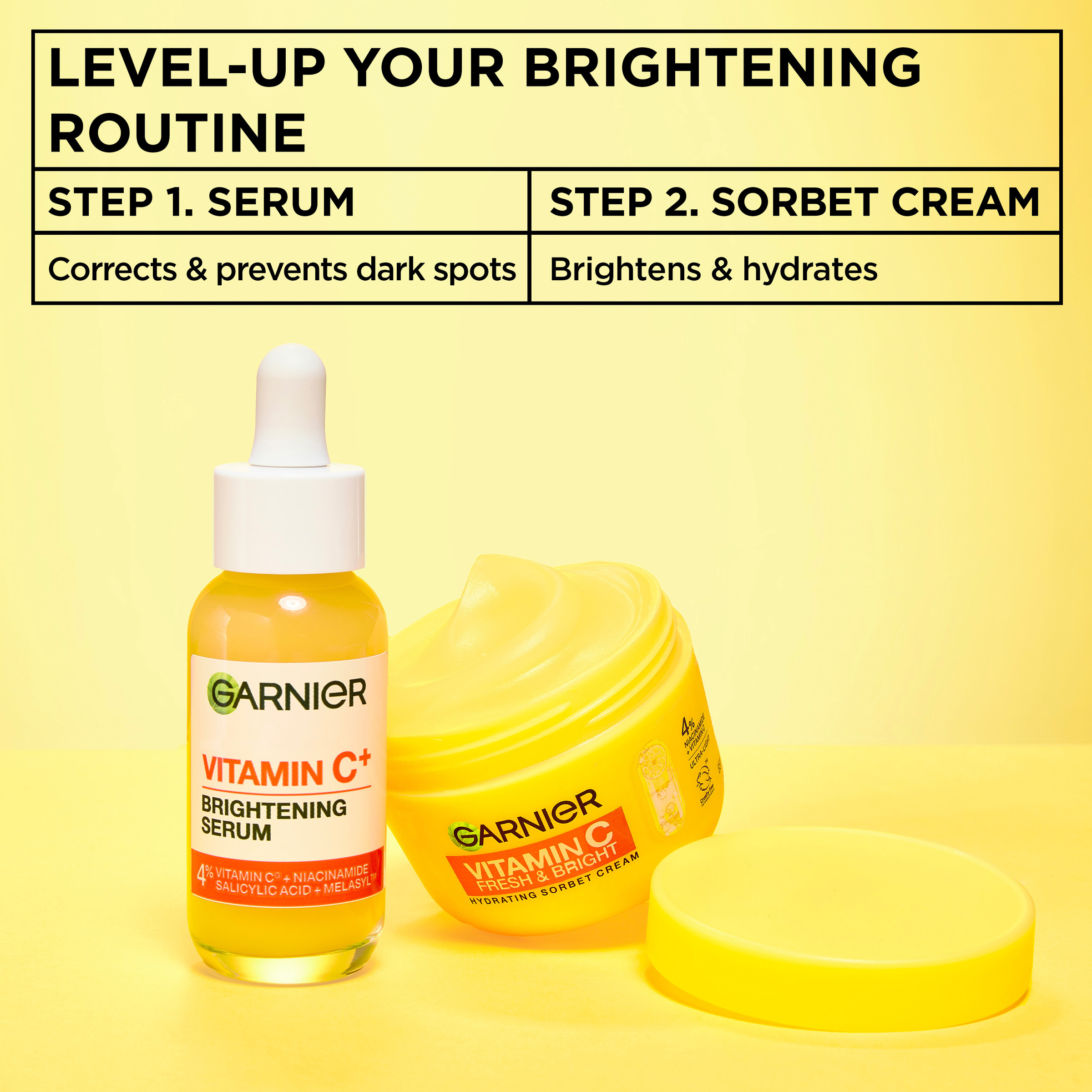 Garnier Vitamin C Sorbet Cream 100g - Image 6
