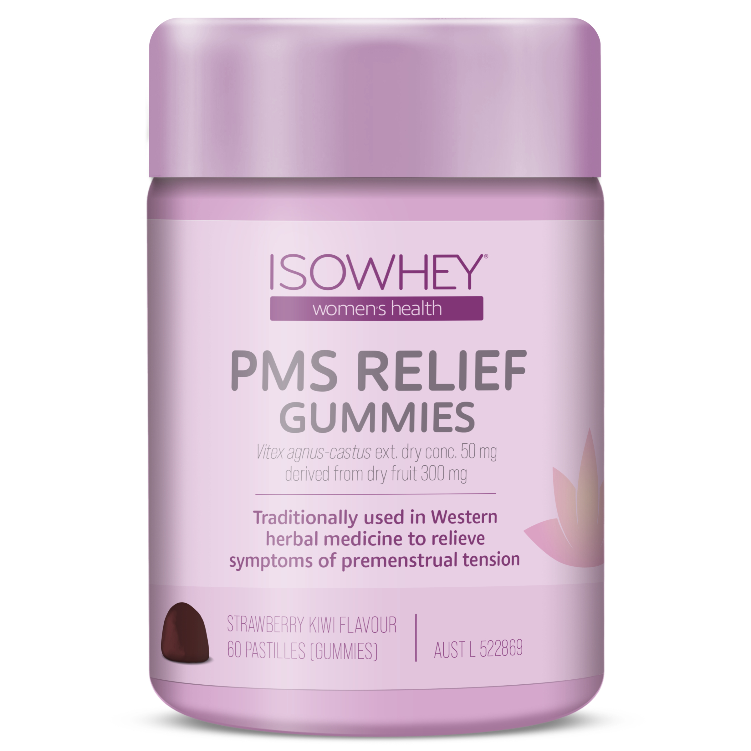 Isowhey Women's Health PMS Gummies 60 each - Image 1