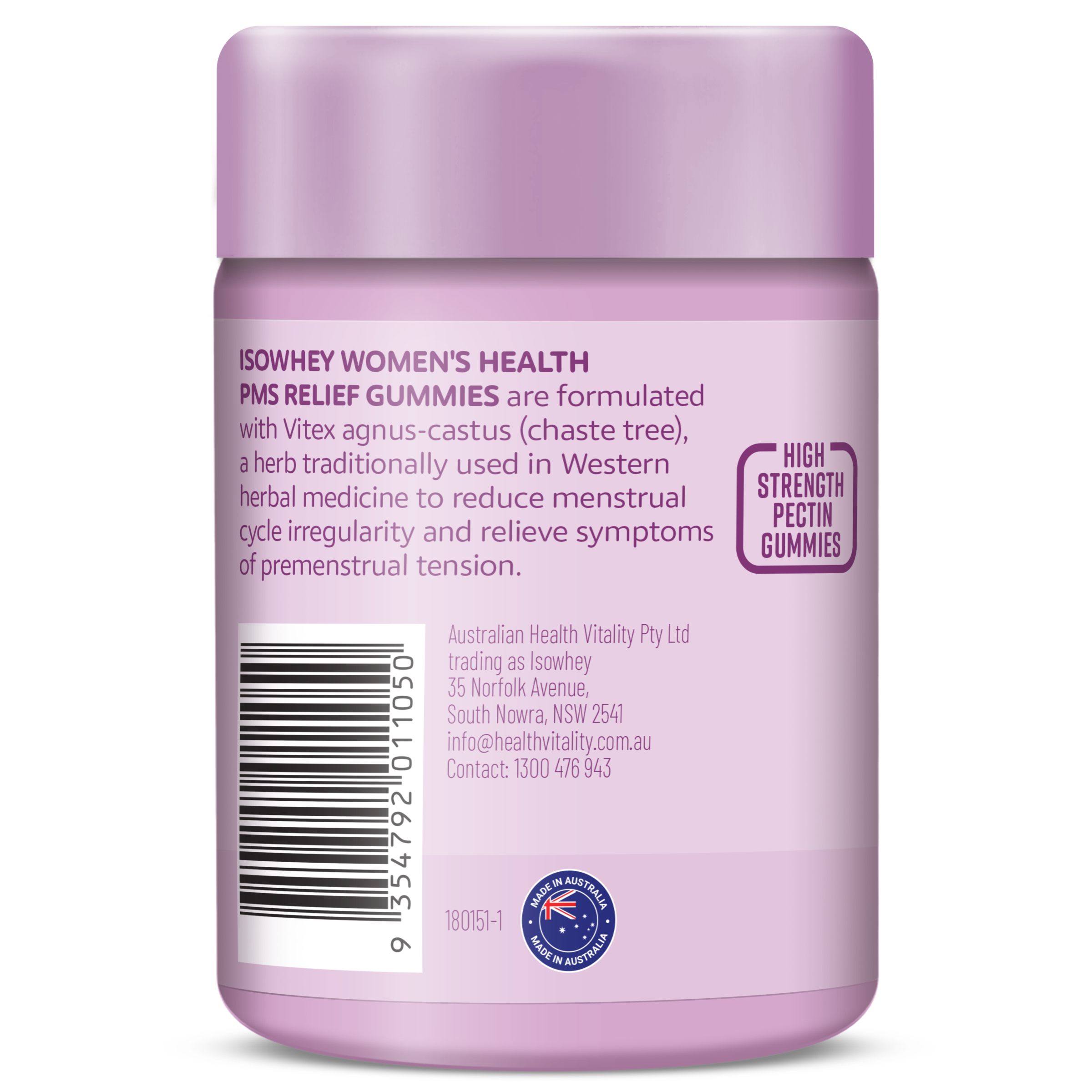Isowhey Women's Health PMS Gummies 60 each - Image 3