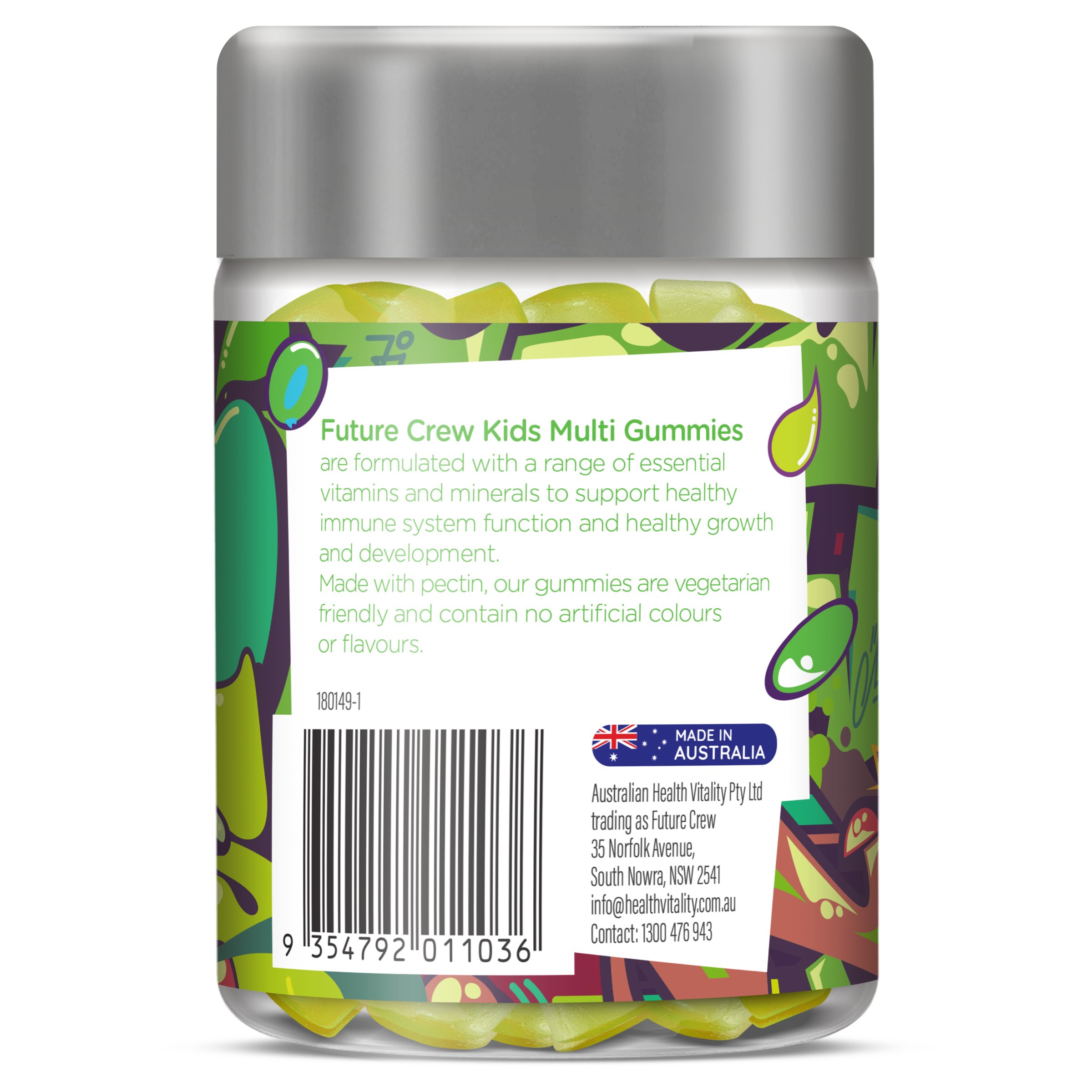 Future Crew Kids Multi Gummies 60 each - Image 2