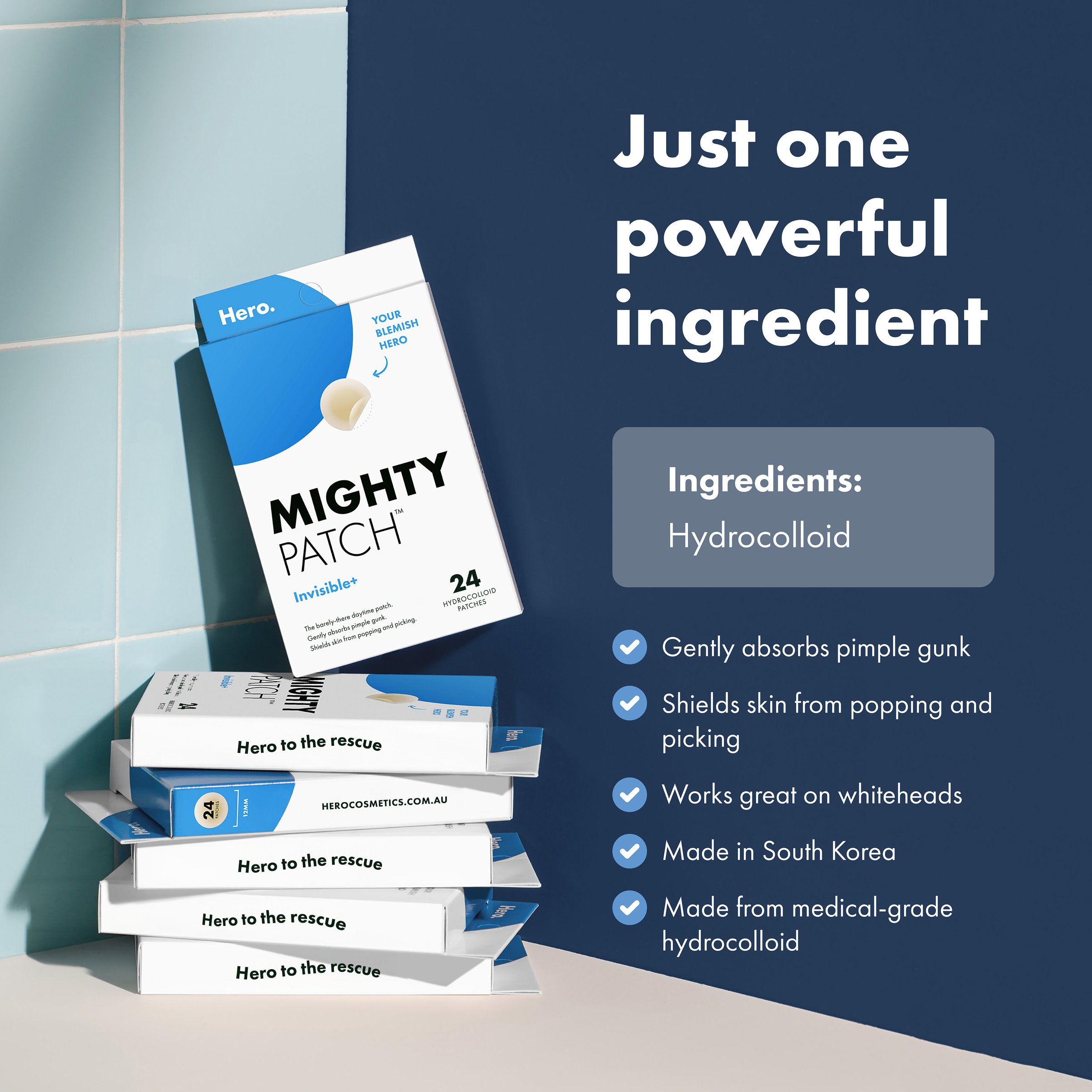 Hero Mighty Pimple Patch Invisible 24 each - Image 7