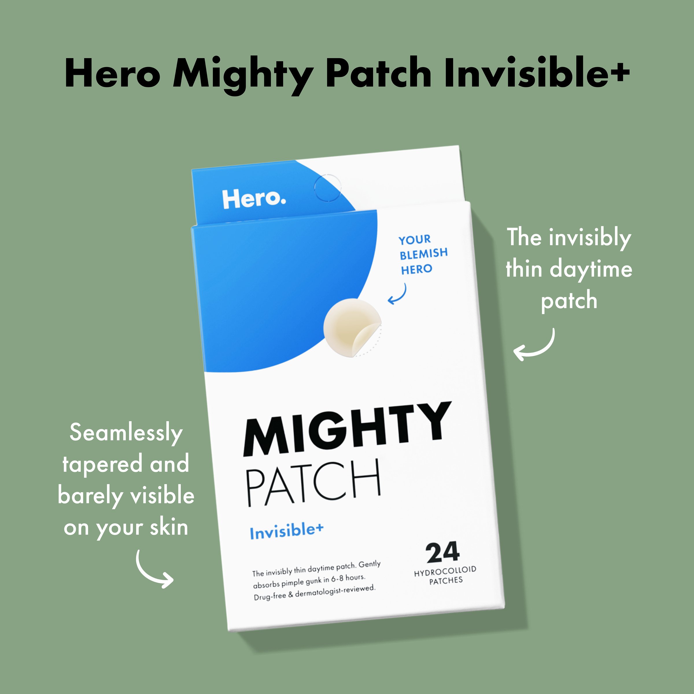 Hero Mighty Pimple Patch Invisible 24 each - Image 3
