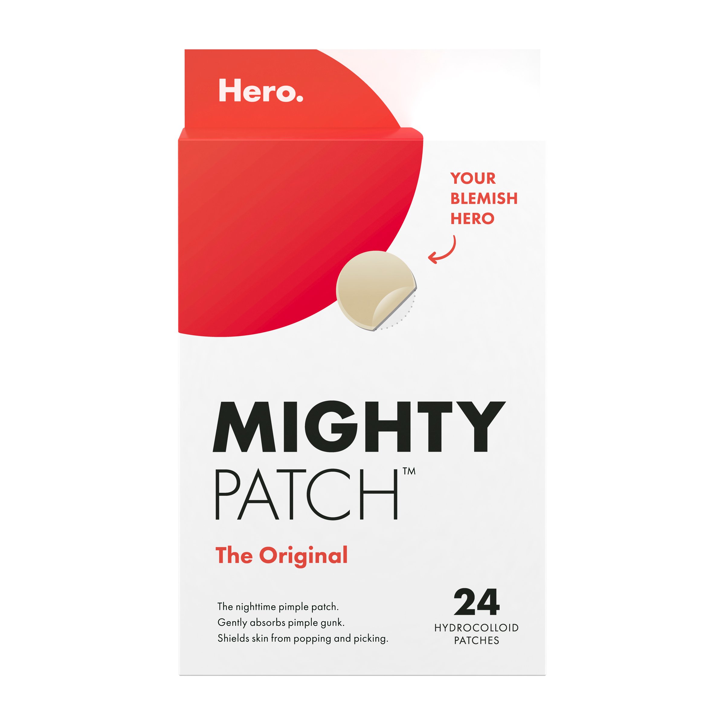 Hero Mighty Pimple Patch Original 24 each - Image 1