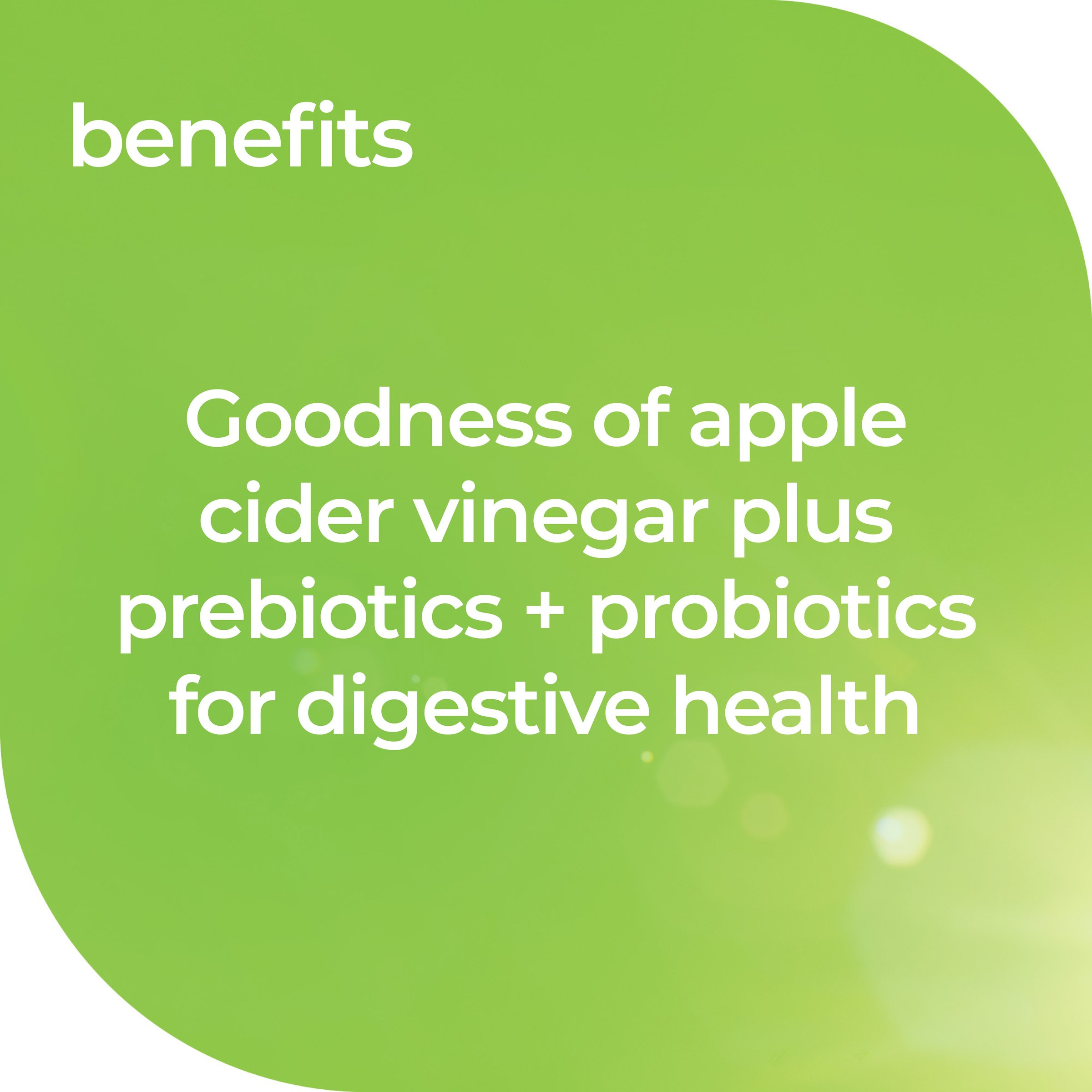 Nature's Way ADVG Apple Cider Vinegar + Prebiotic + Probiotic 50 jellies - Image 6