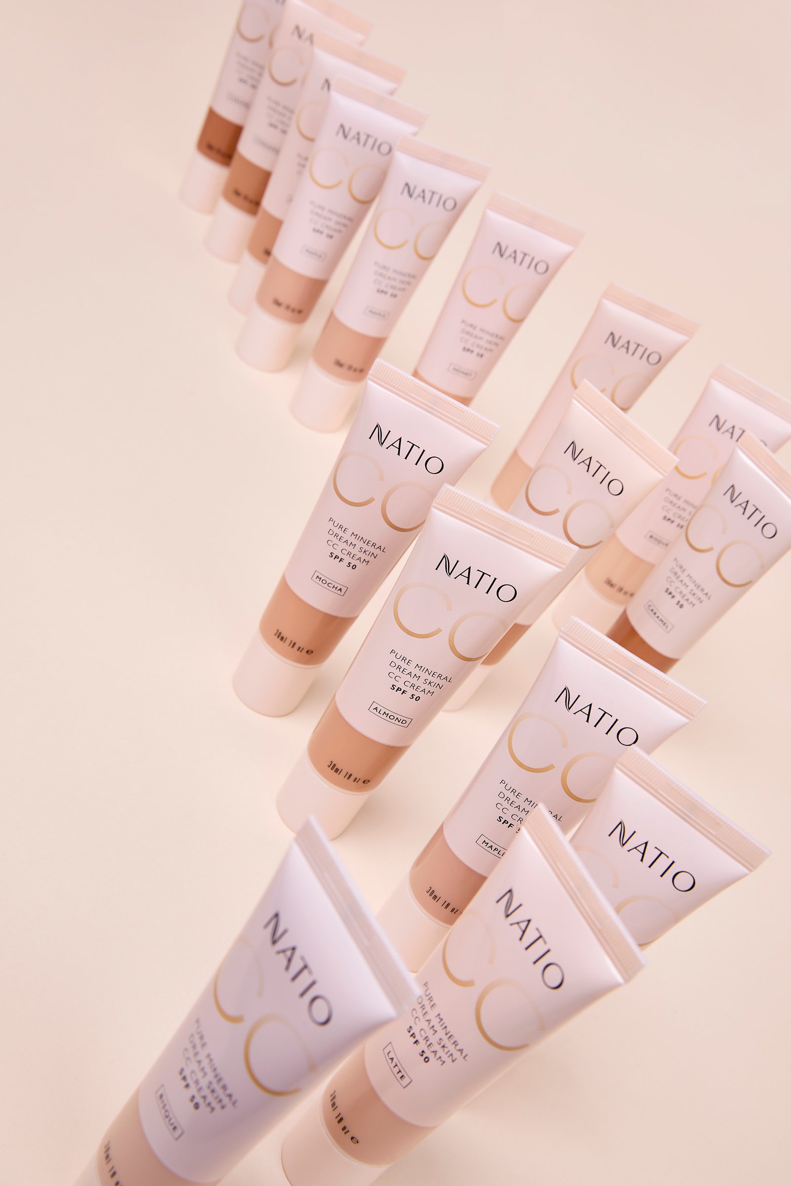 Natio Pure Mineral Skin CC Cream SPF 50 - Cinnamon 30ml - Image 6