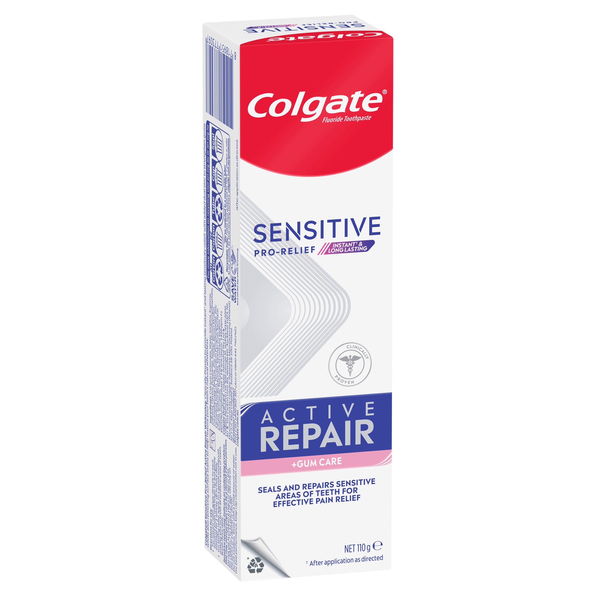 Colgate Sensitive Pro-Relief Active Repair Gum Care Toothpaste 110g - Image 1