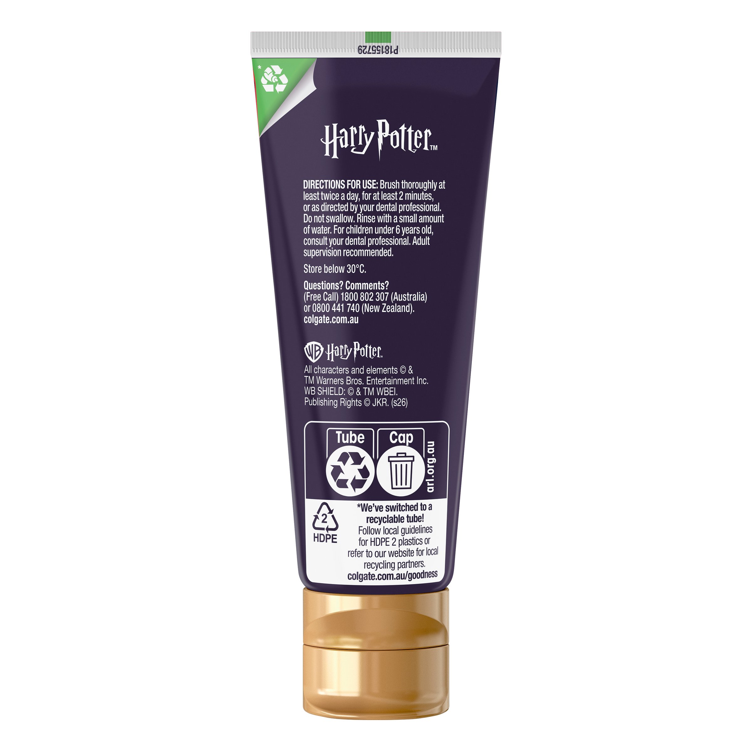 Colgate Harry Potter Toothpaste 100g - Image 4