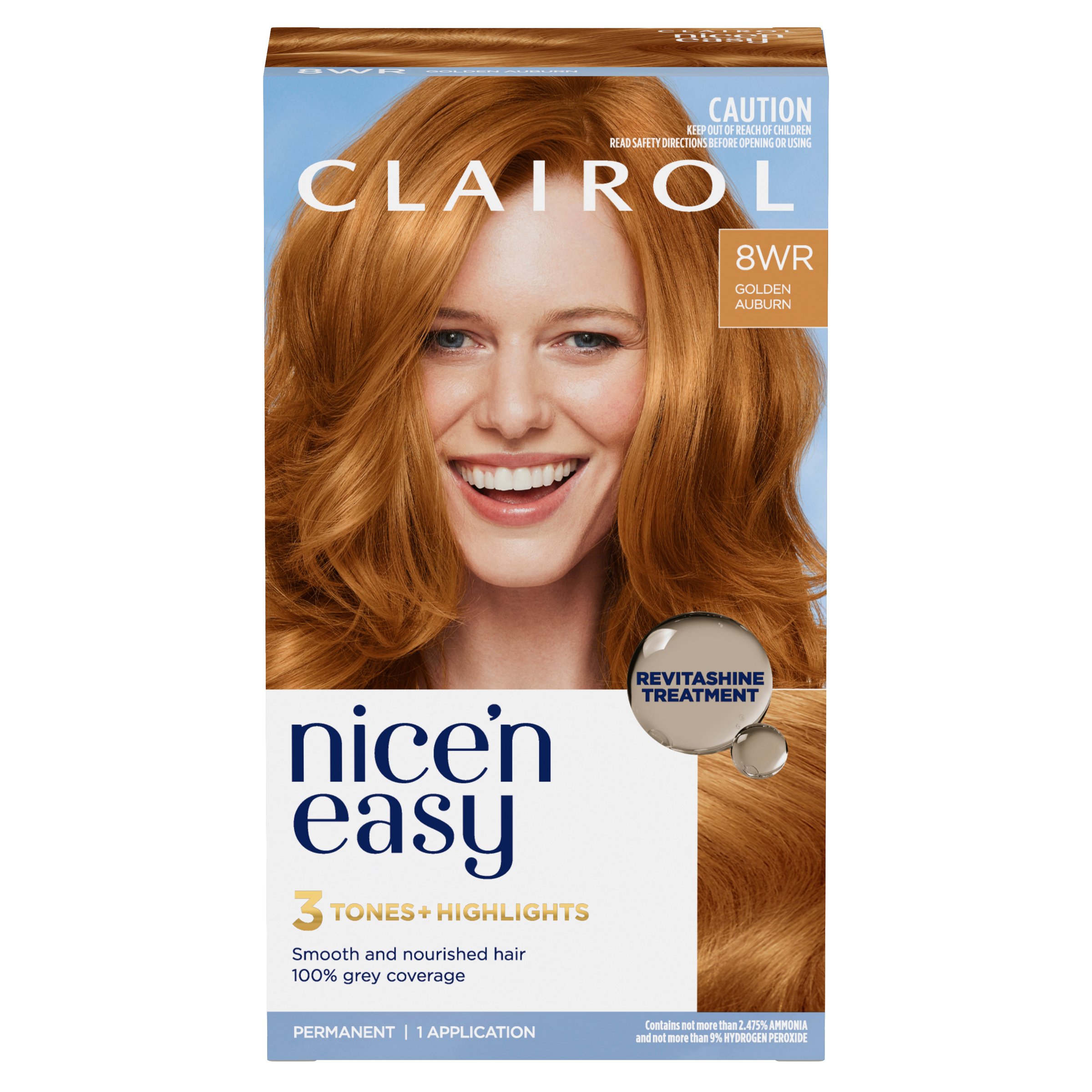 Clairol Nice 'N Easy Natural Gold Auburn 1 pack - Image 1