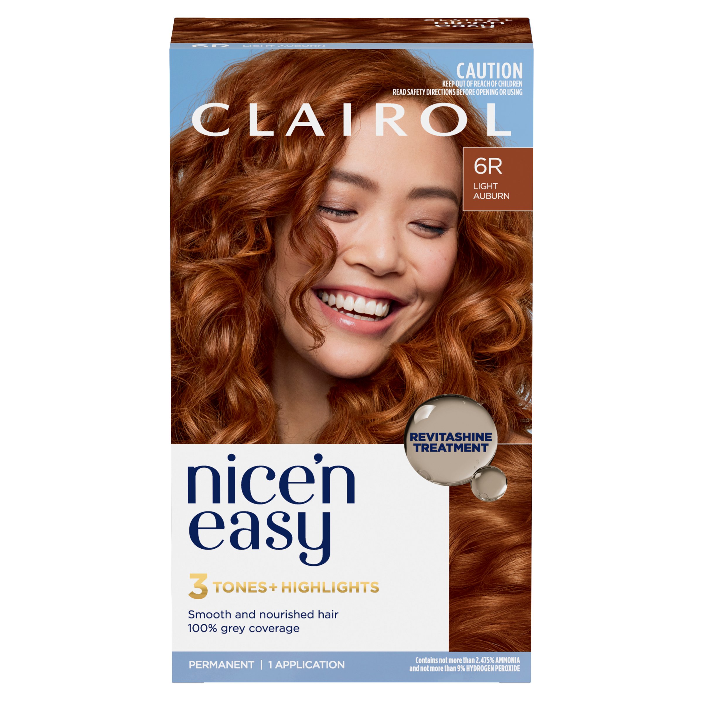 Clairol Nice 'N Easy Natural Light Auburn 1 pack - Image 1