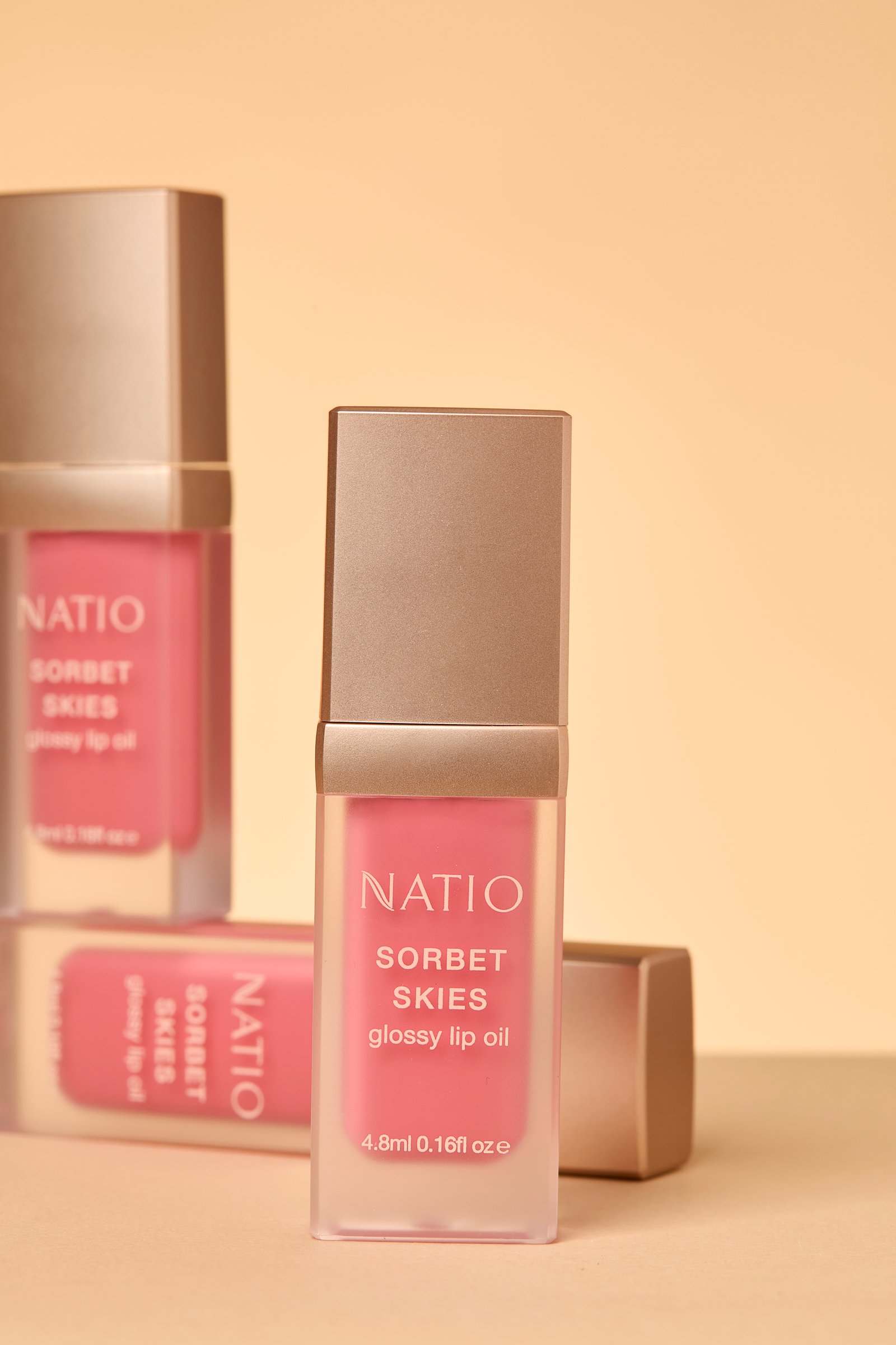 Natio Sorbet Skies Glossy Lip Oil 4.8g - Image 3