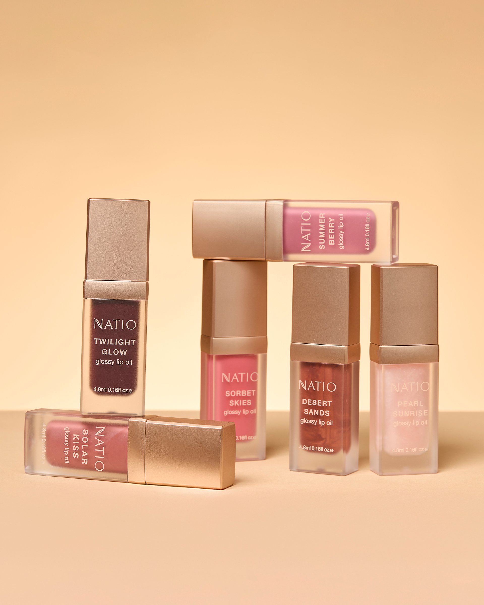 Natio Desert Sands Glossy Lip Oil 4.8g - Image 3