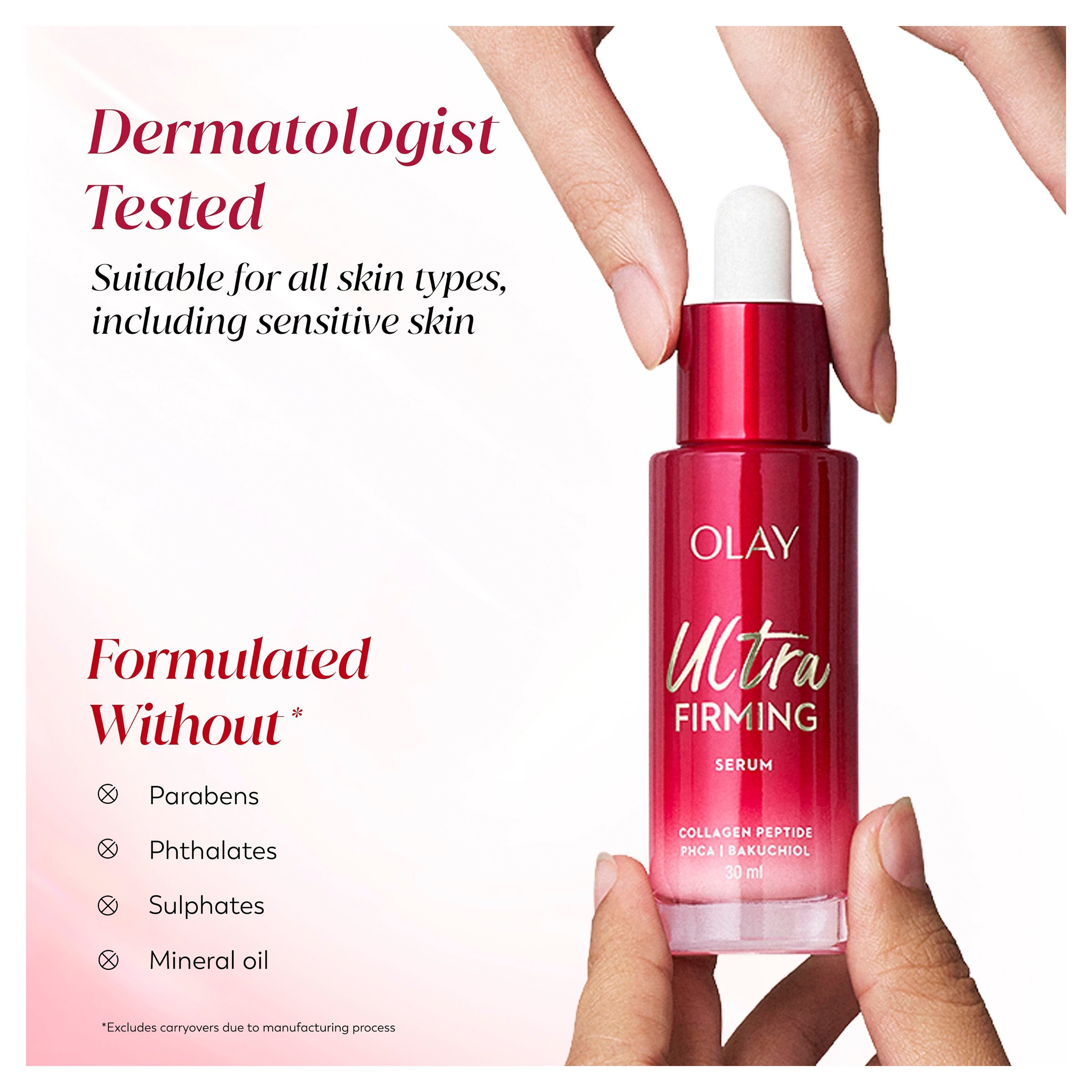 Olay Regenerist Anti Aging Phca Bakuchiol Collagen Peptide Ultra Firming Serum 30ml - Image 10