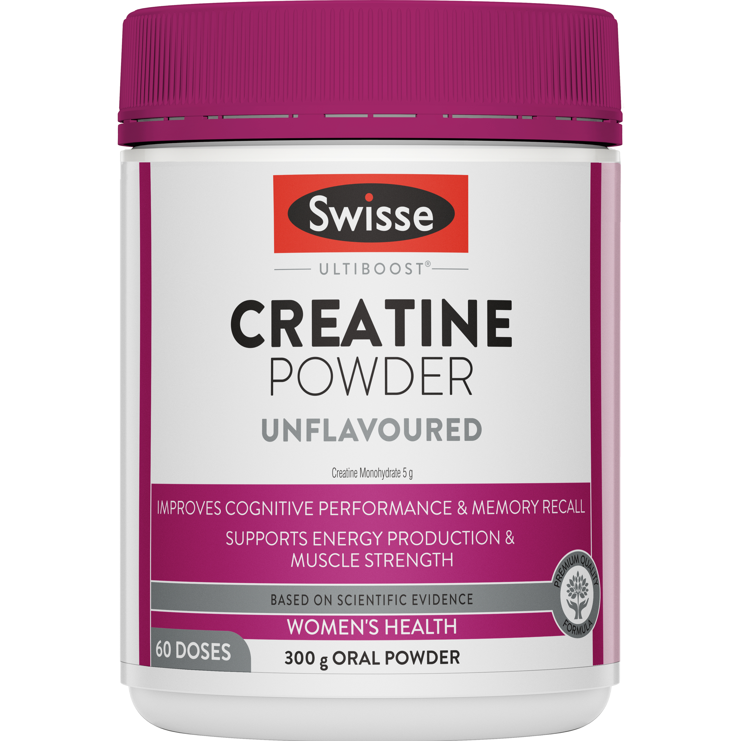 Swisse Ultiboost Creatine Powder Unflavoured 300g - Image 1