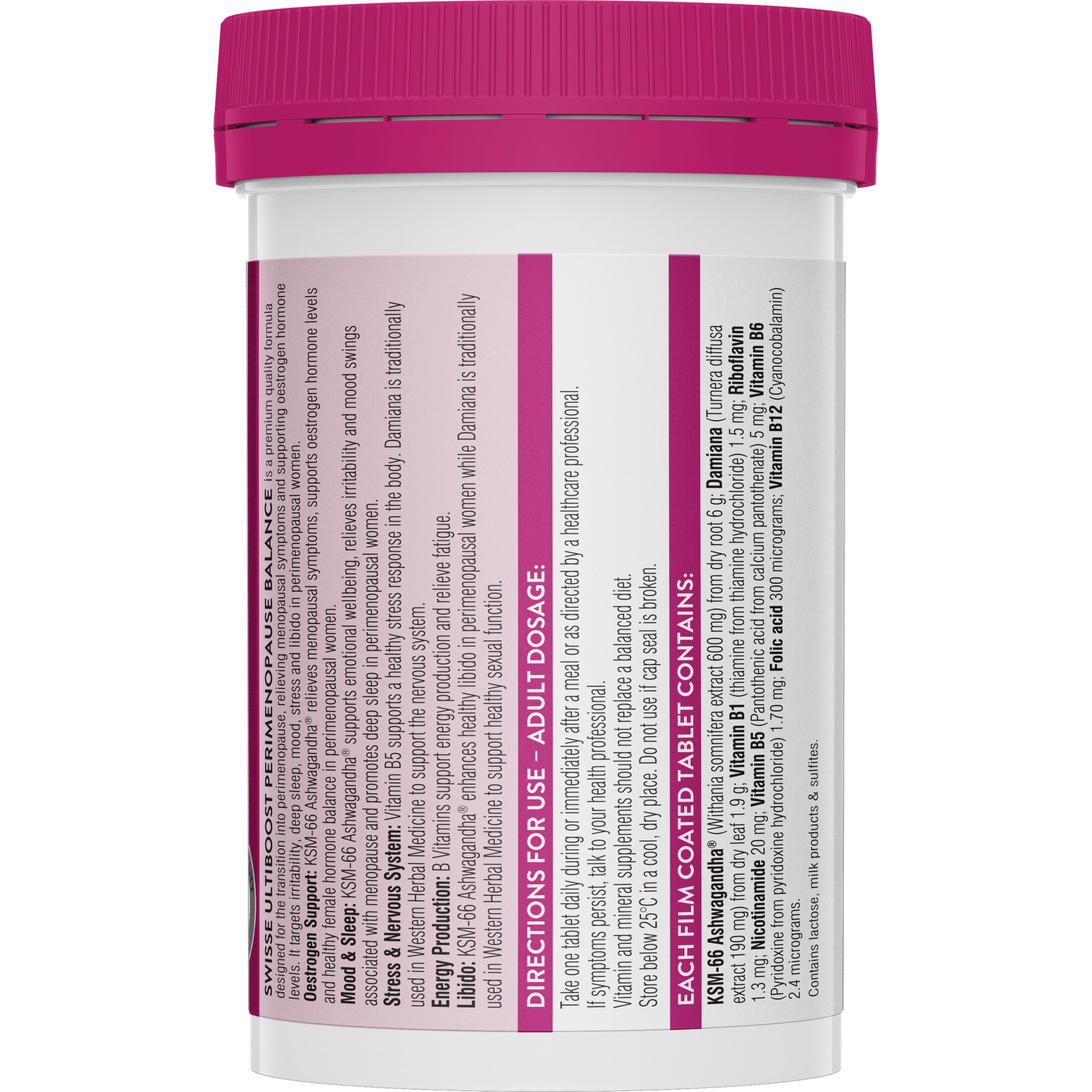 Swisse Ultiboost Perimenopause Balance 30 tablets - Image 2