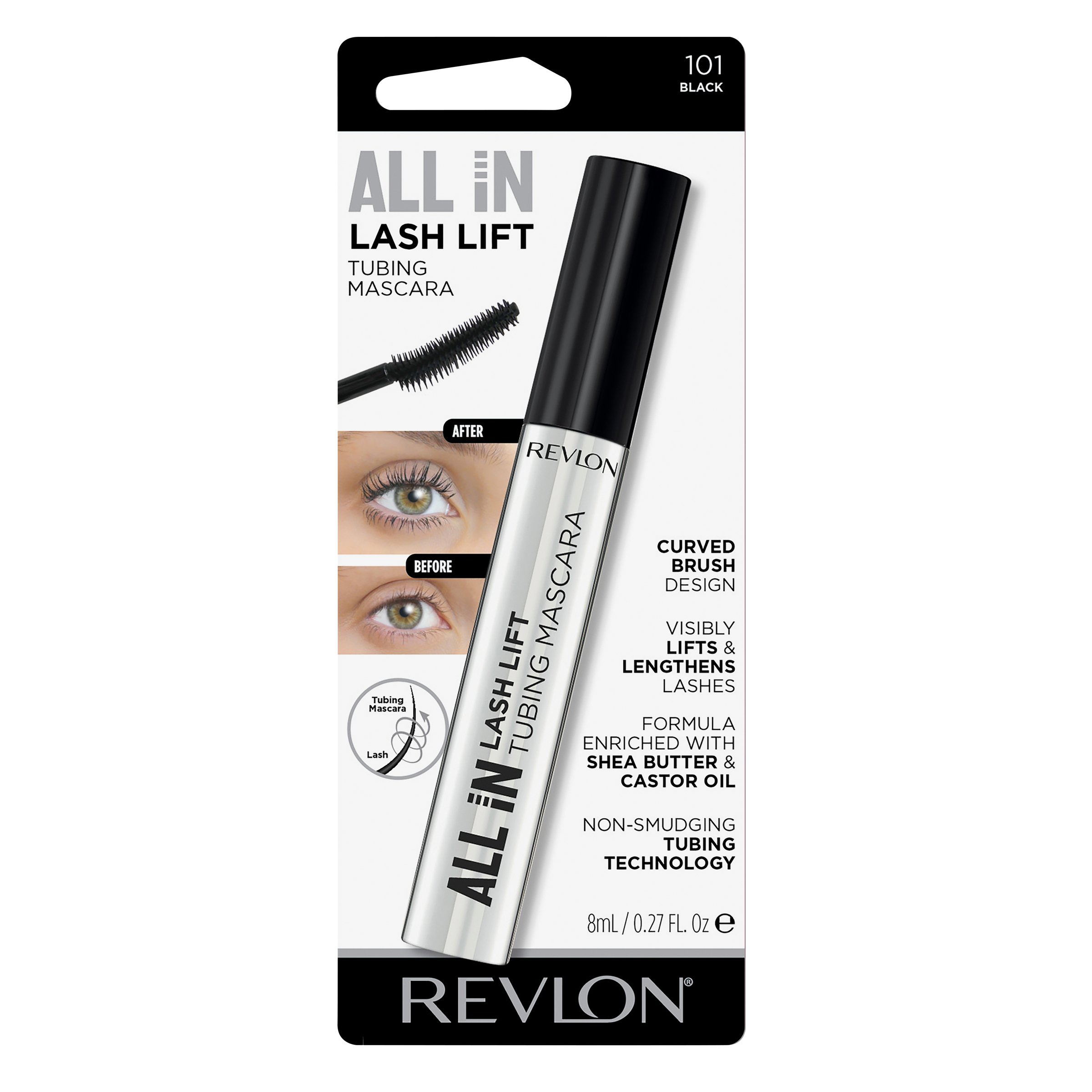 Revlon All In Lash Lift Tubing Mascara Black 1 each - Image 1