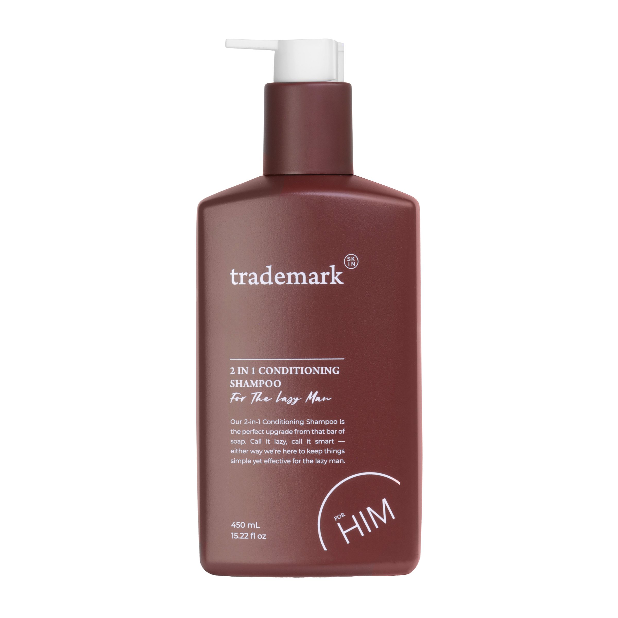 Trademark Skin Him 2 In I Conditioning Shampoo 450ml - Image 1