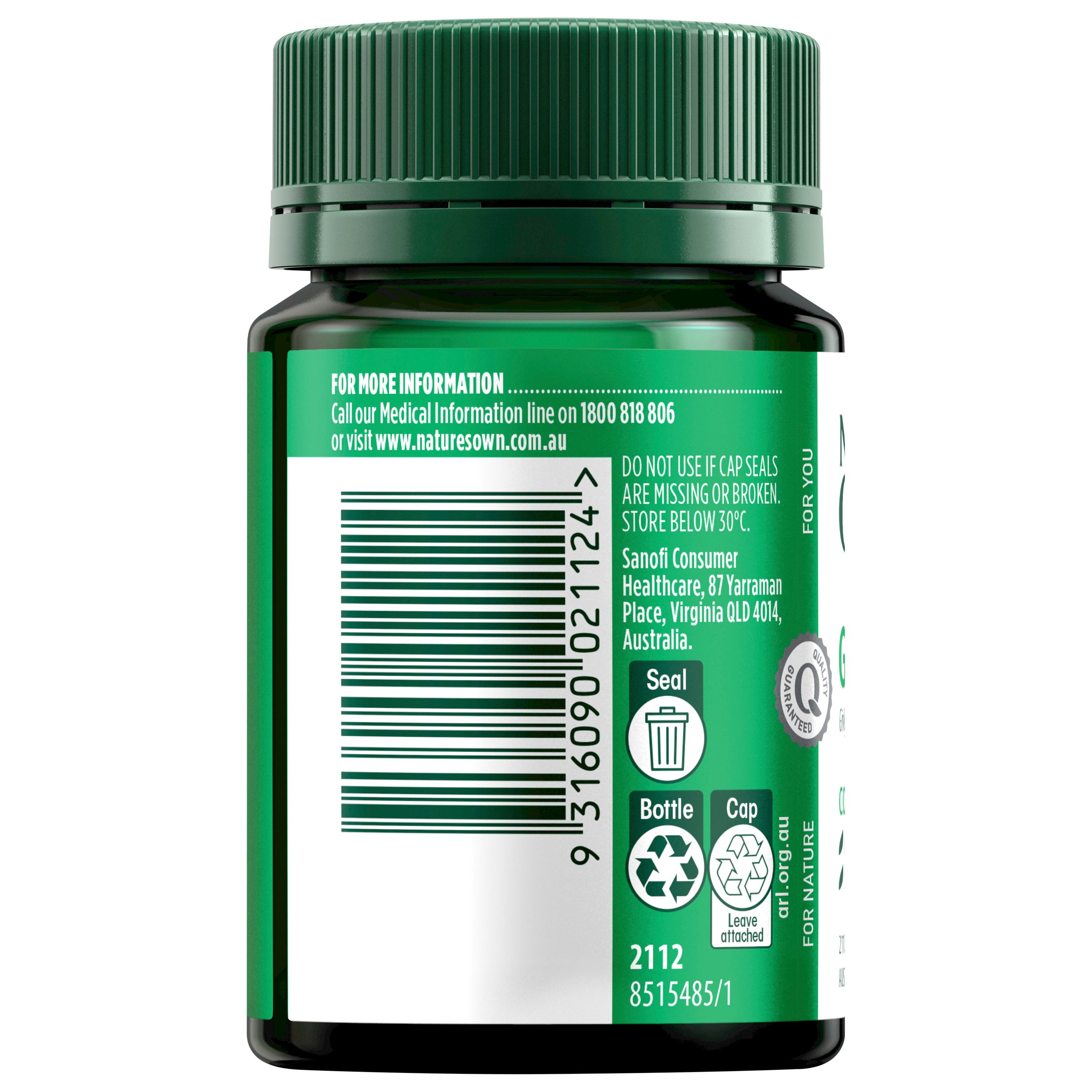 Nature's Own Gingko Biloba 60 tablets - Image 3