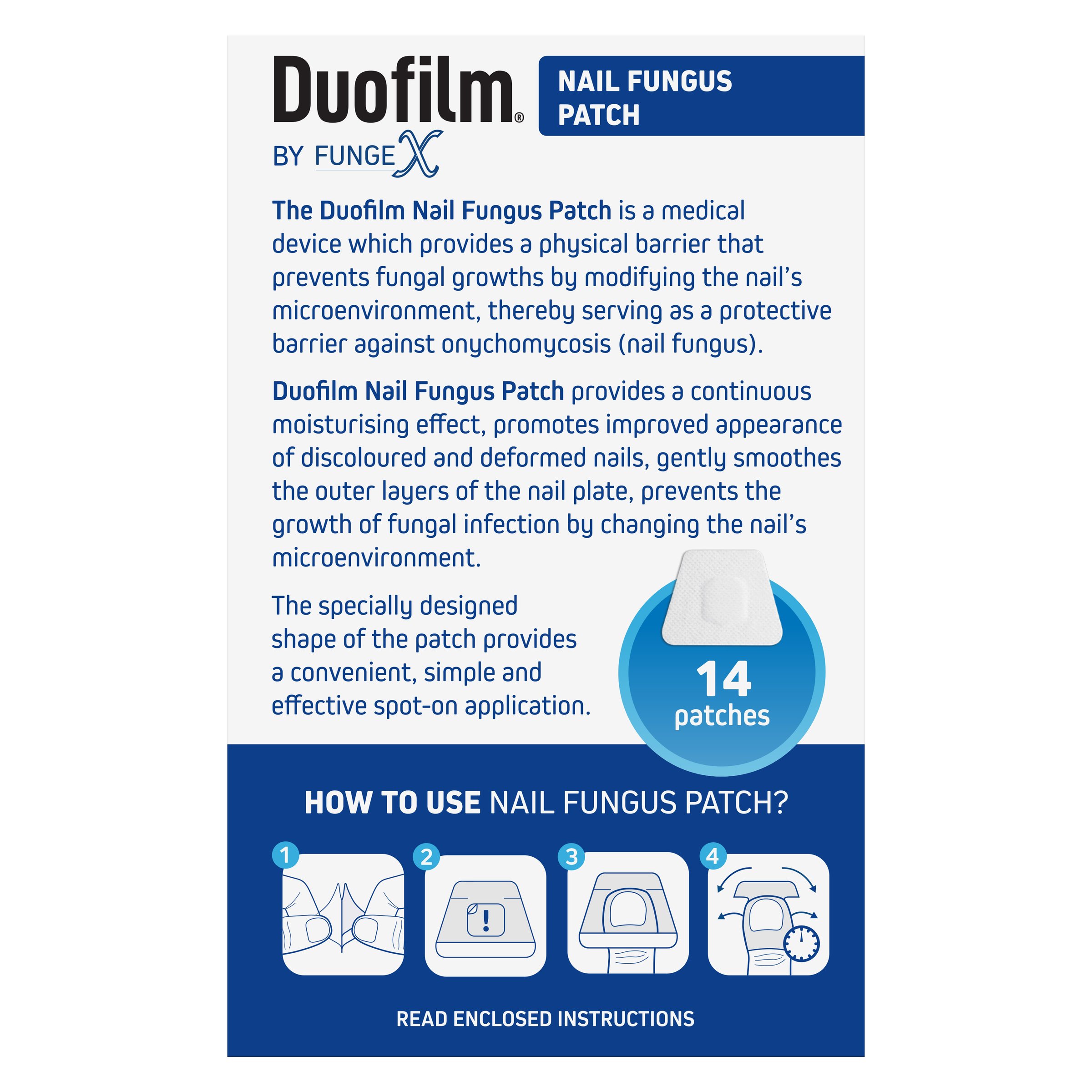 Duofilm Nail Fungus Patch 14 pack - Image 2