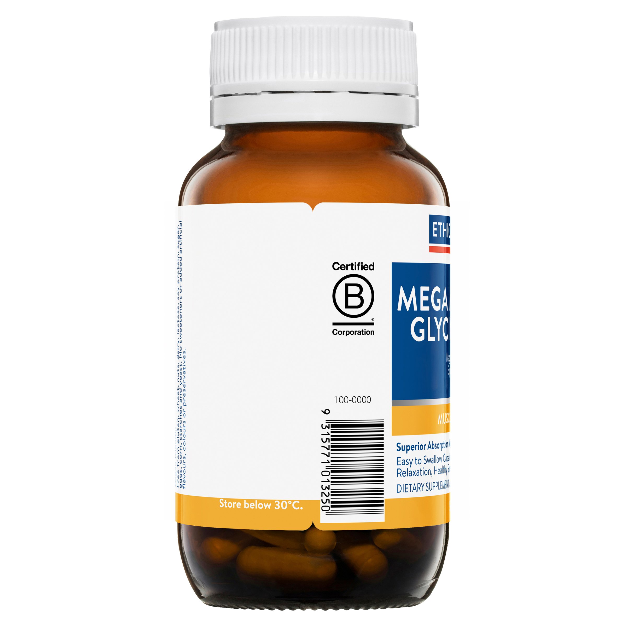 Ethical Nutrients Mega Magnesium Glycinate 3-In-1 50 capsule - Image 3