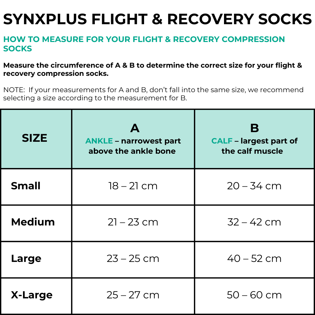 SynxBody Synxplus Flight & Recovery Socks Medium 1 pair - Image 2